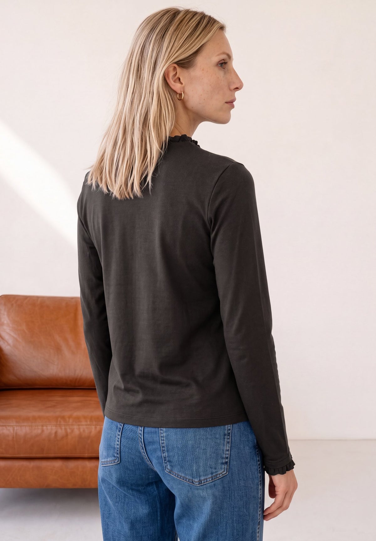 Street One Damen T-Shirts Black Cof