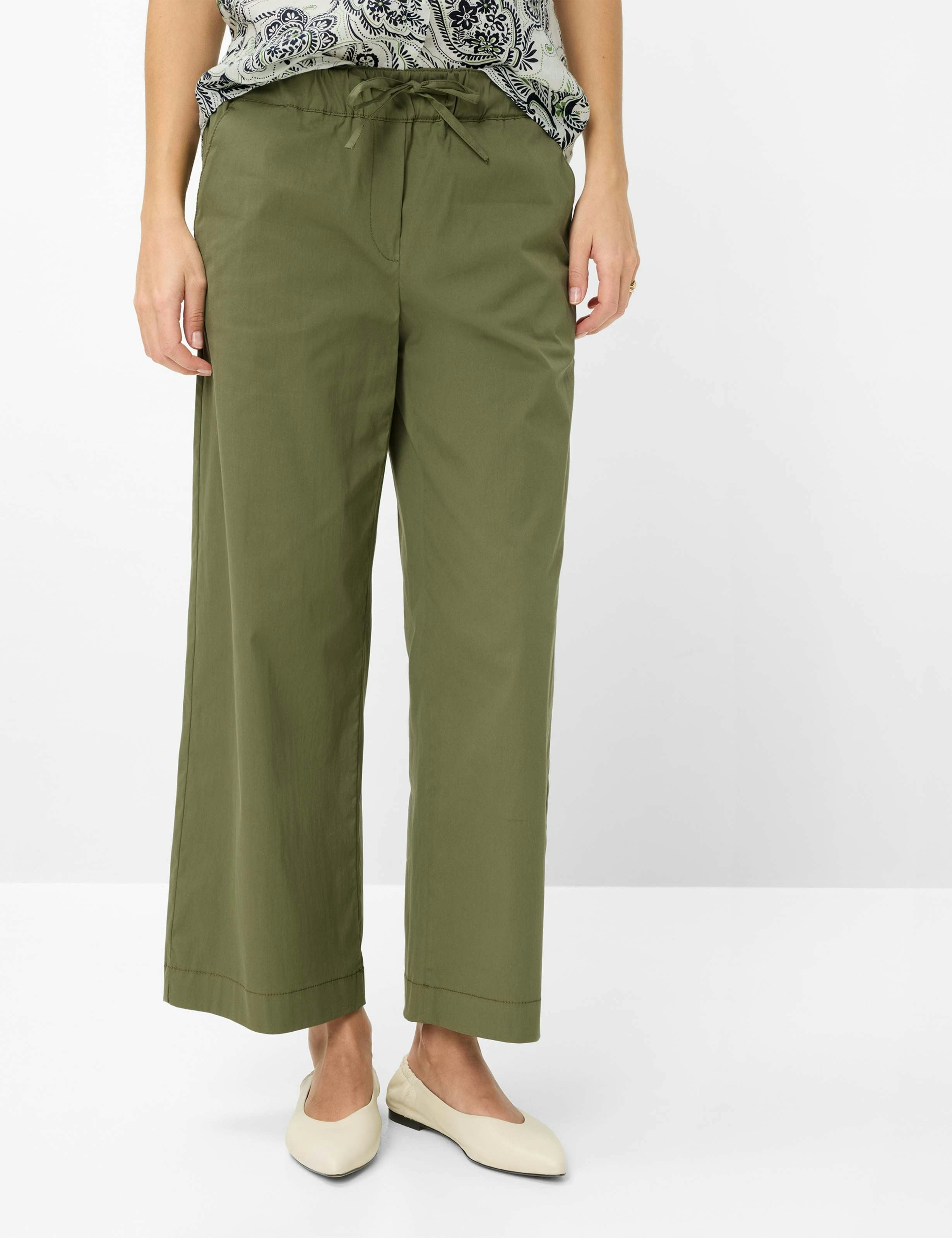 Brax Damen Hosen Olivine