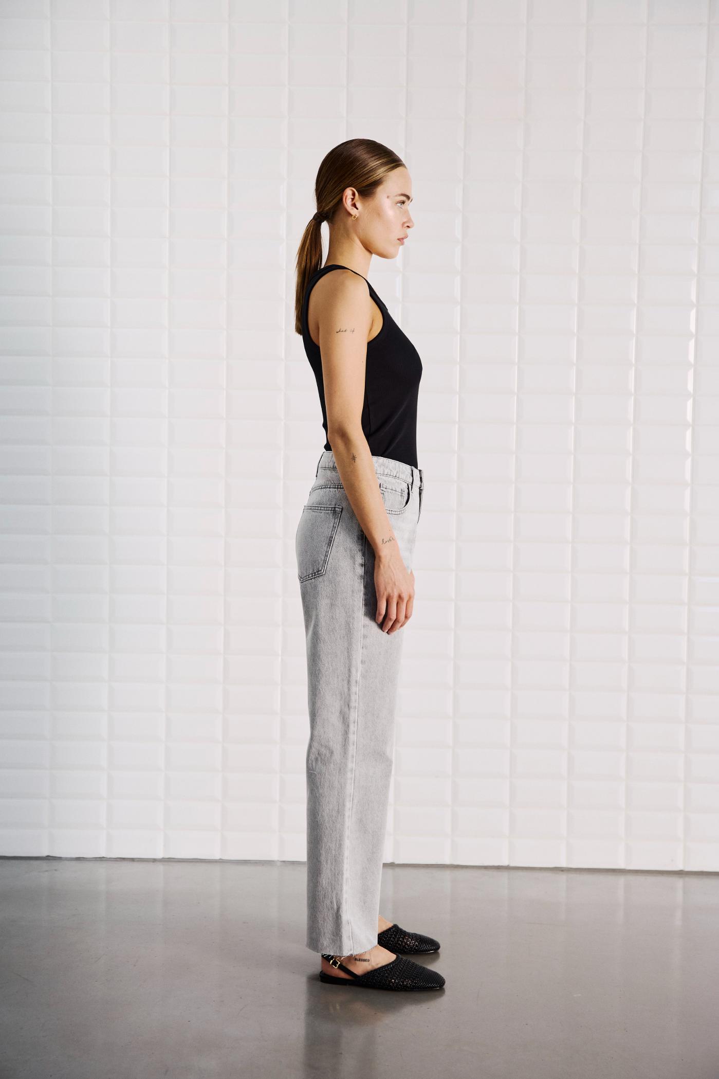 Withblack Damen Hosen Spring Gre