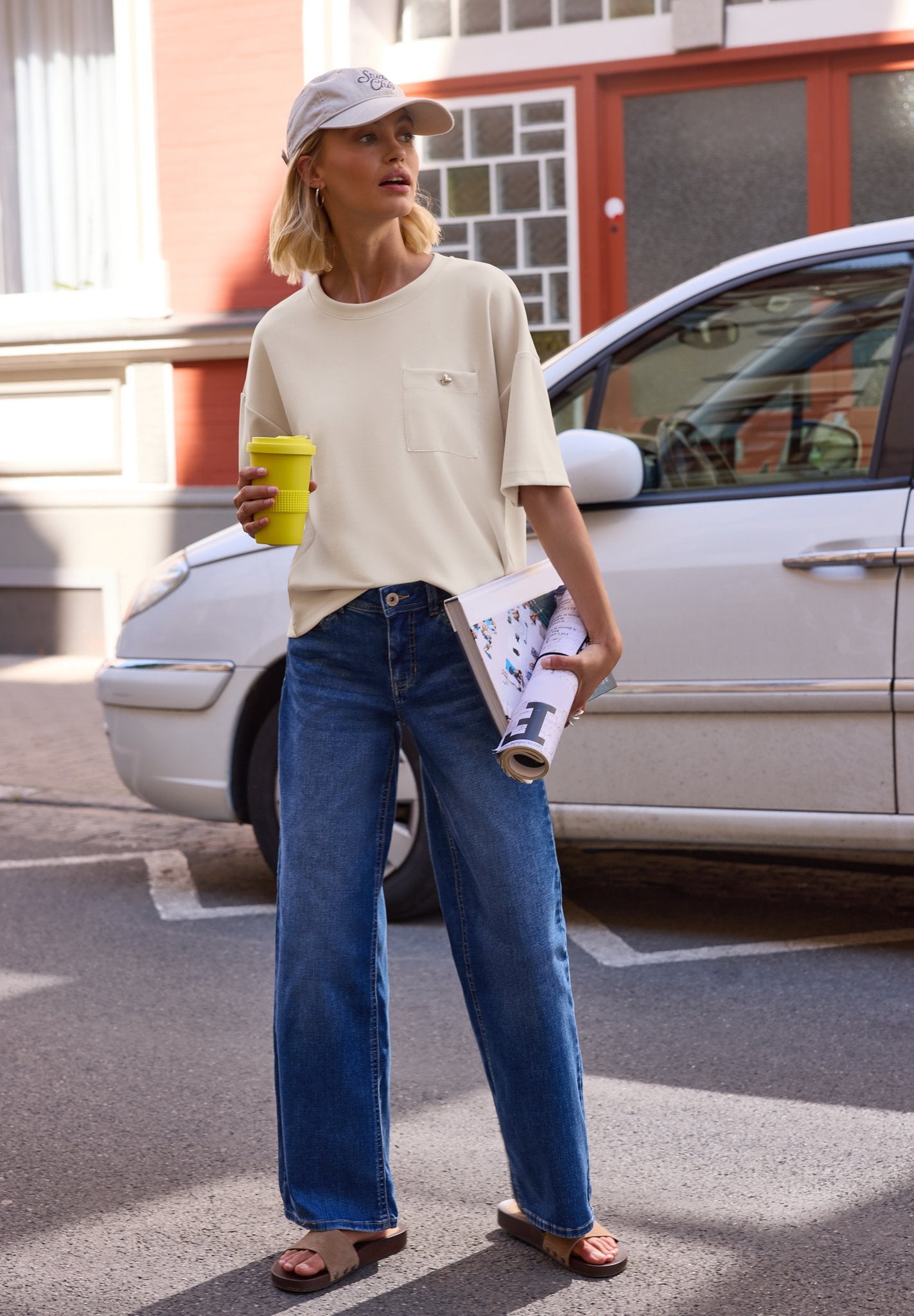 Street One Studio Damen T-Shirts Creamed S