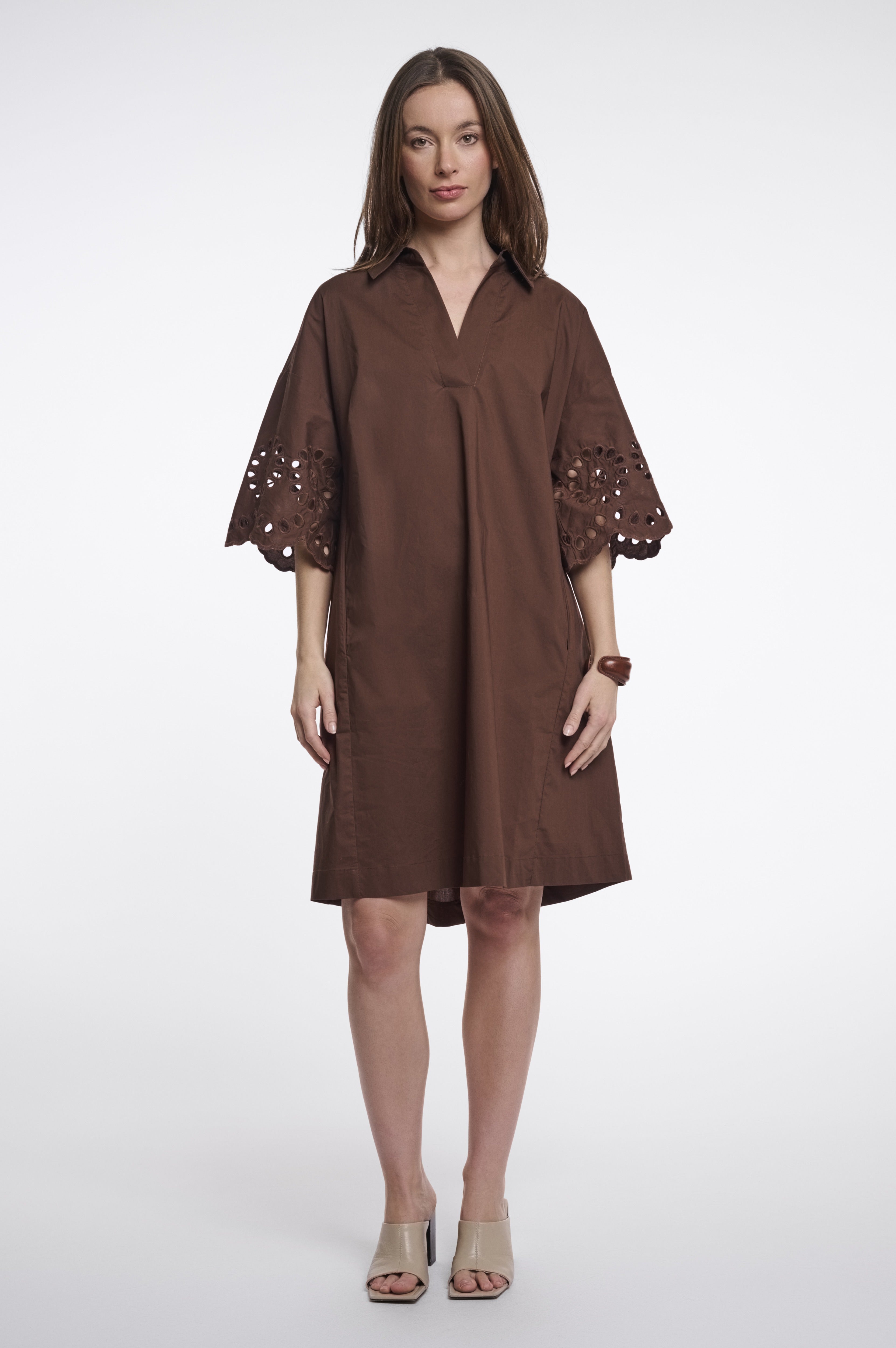 Rino & Pelle Damen Kleider Dark Brow