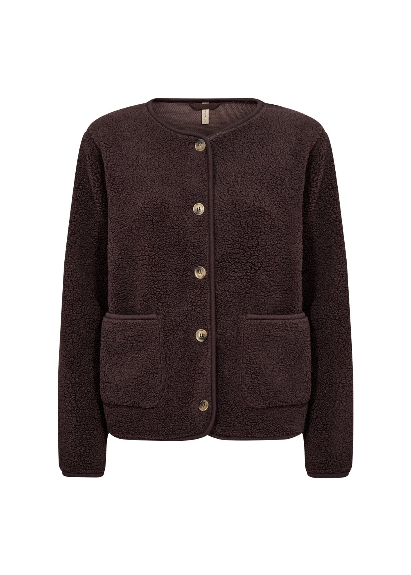 Soya Concept Damen Strickjacken Chocolate Plum