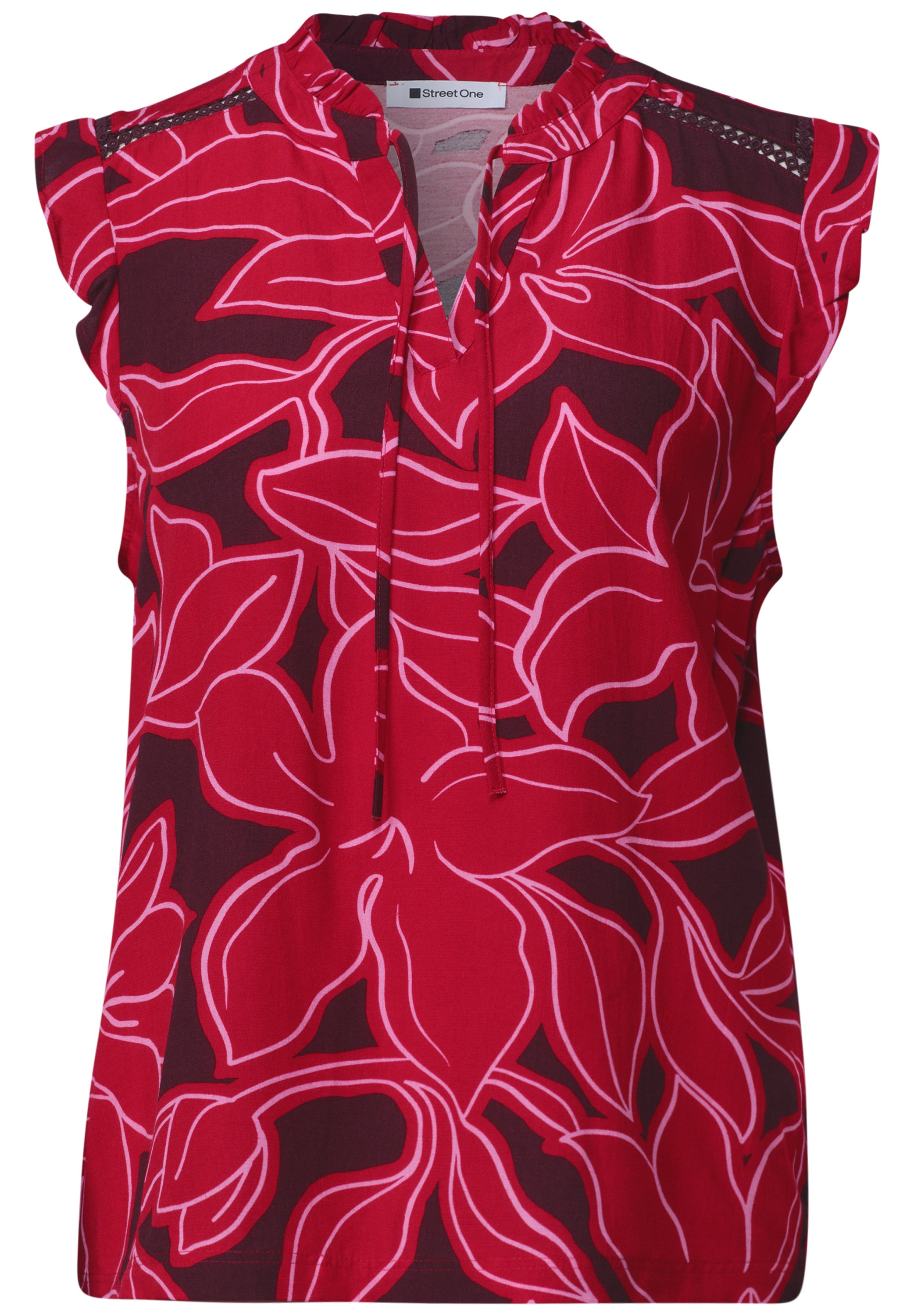 Street One Damen T-Shirts Salsa Red