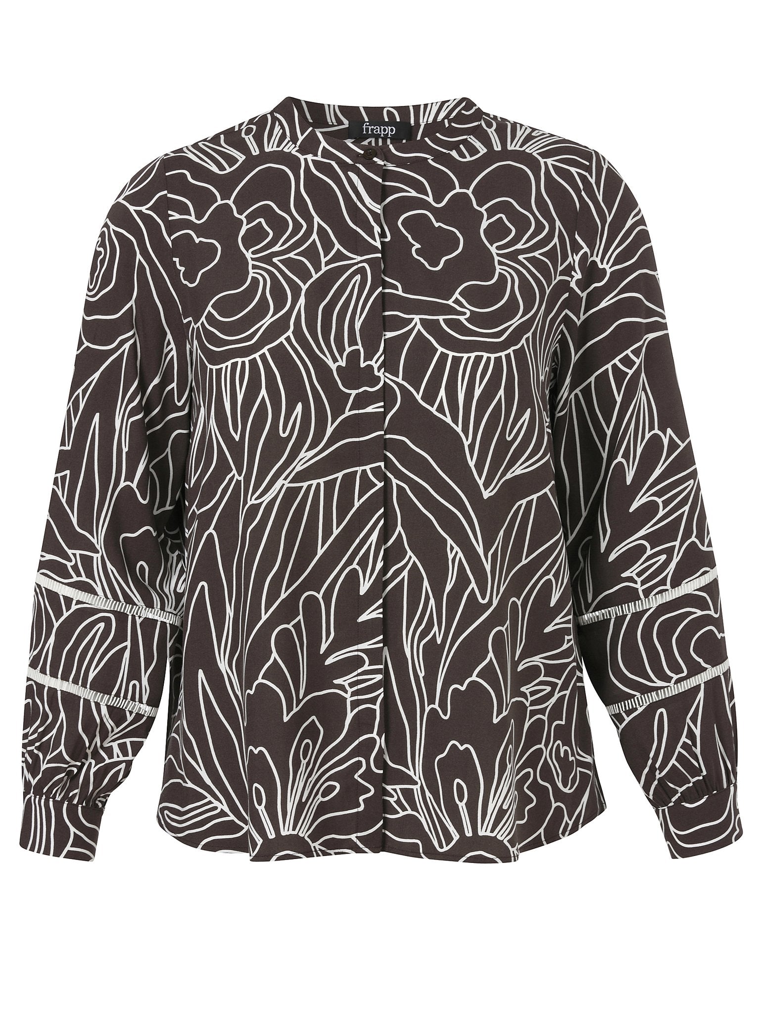 Frapp Damen Blusen Chocolat
