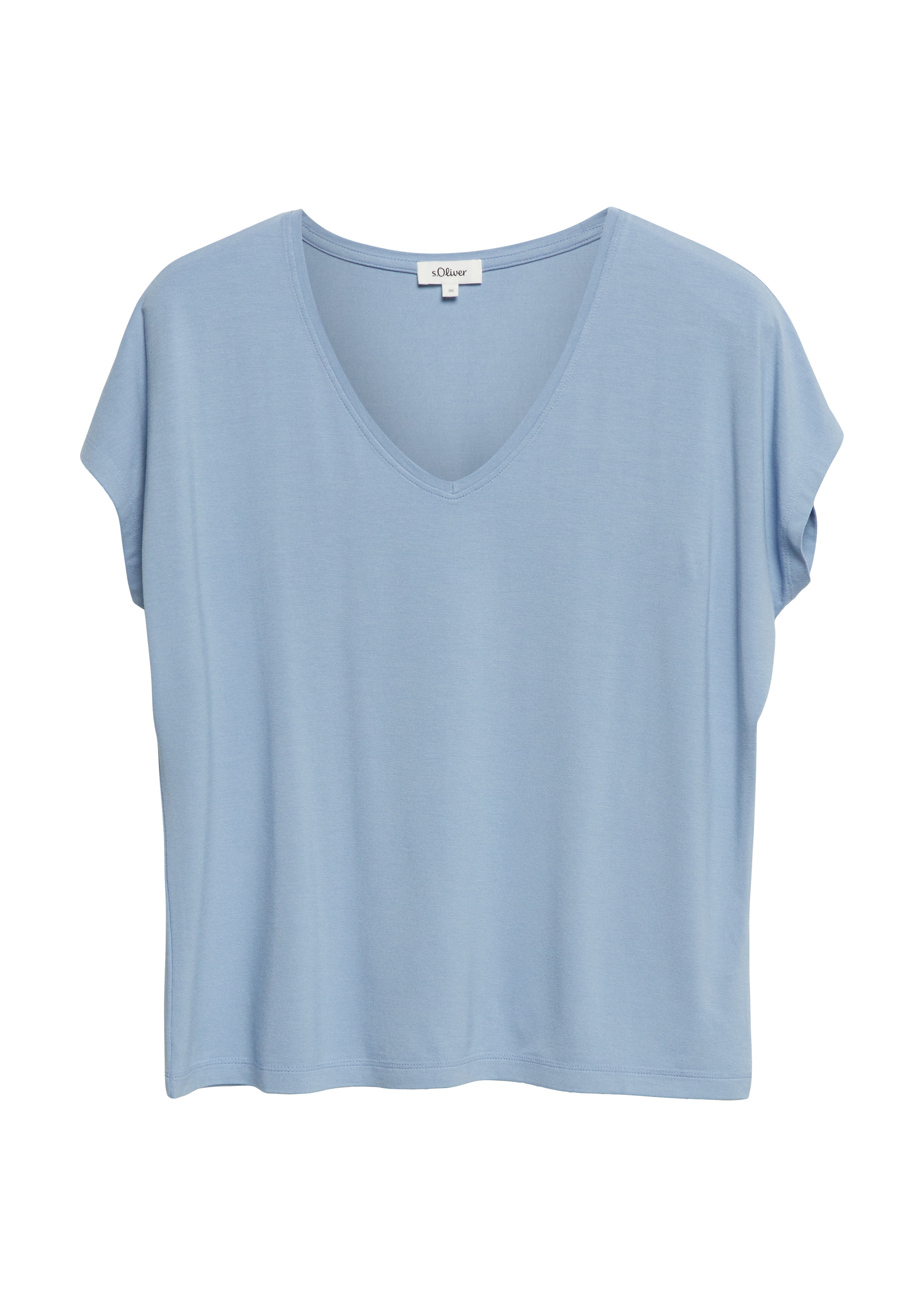 S. Oliver red Damen T-Shirts Blue