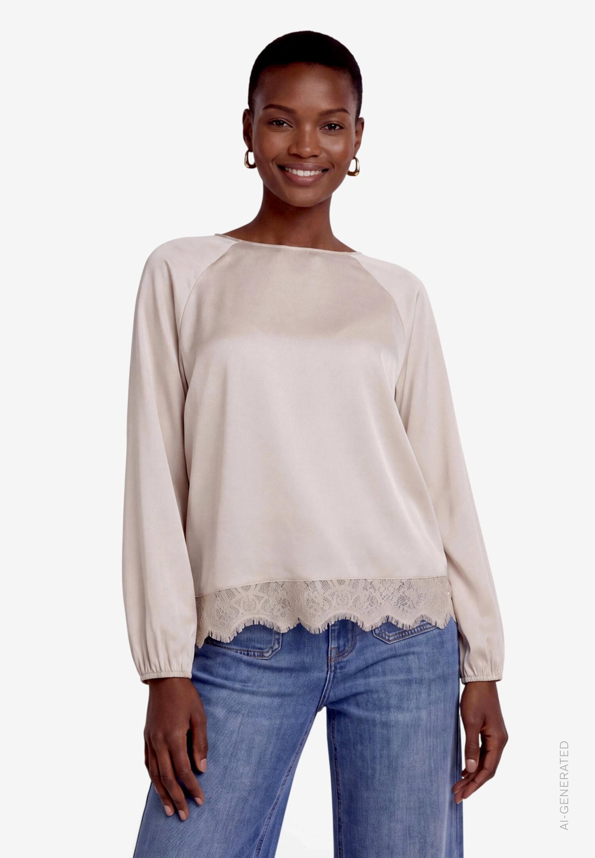 Zero Damen Blusen French Oak