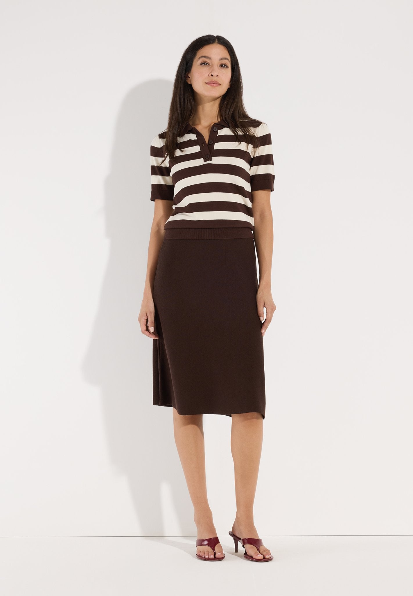 More & More Damen Kleider Espresso B