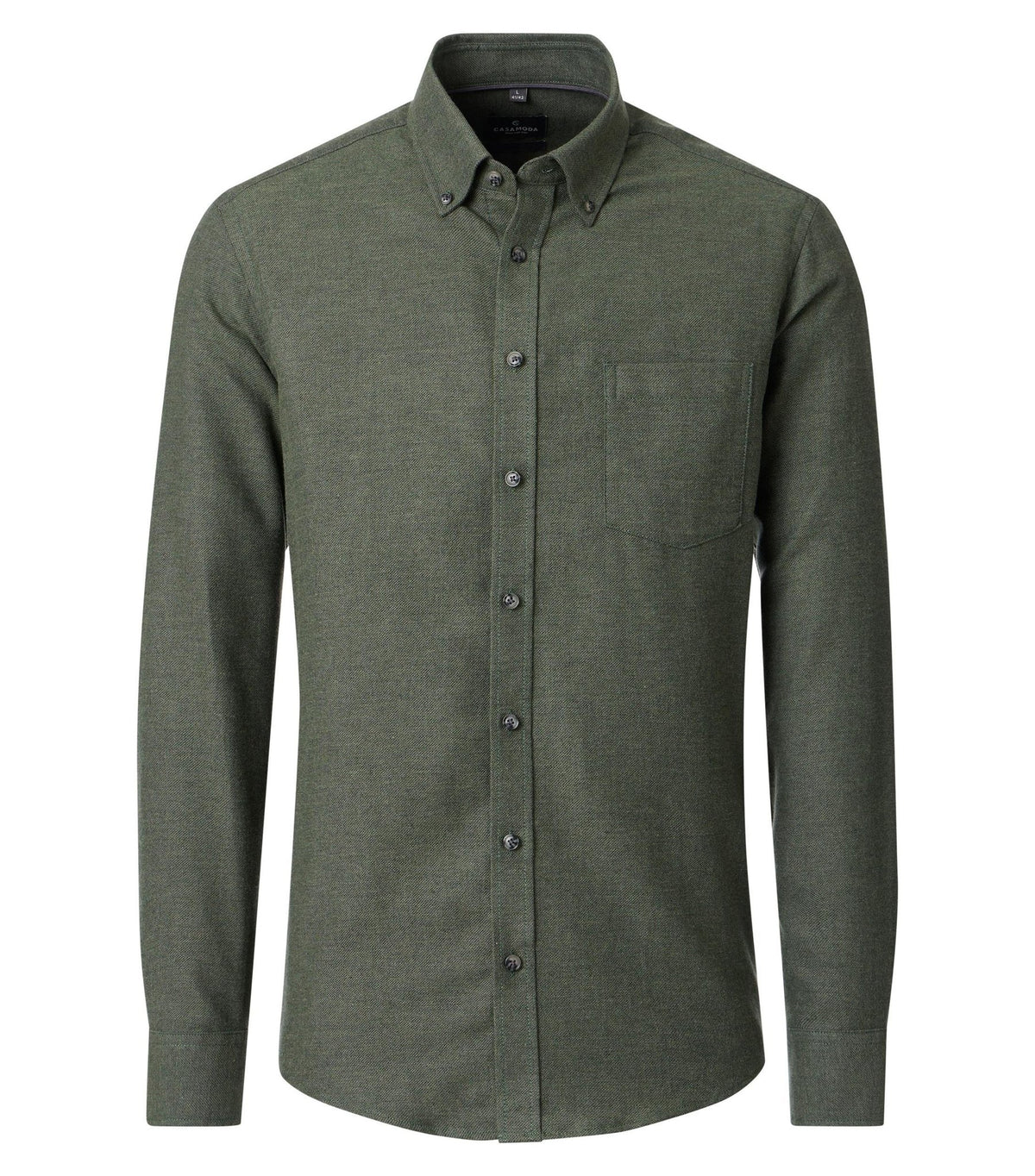 Casa Moda Herren Hemden Gruen
