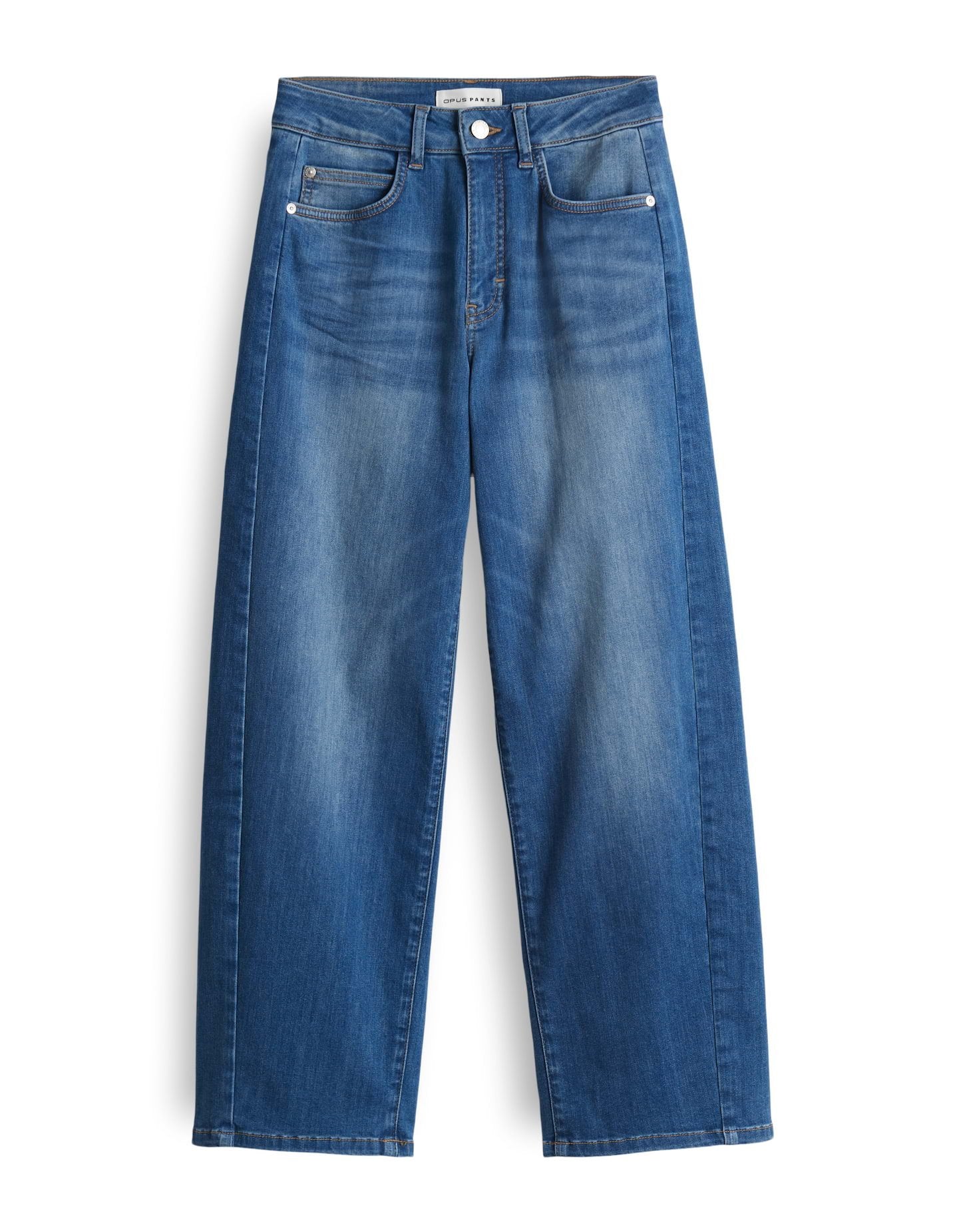 Opus Pants Damen Jeans Mid Brill