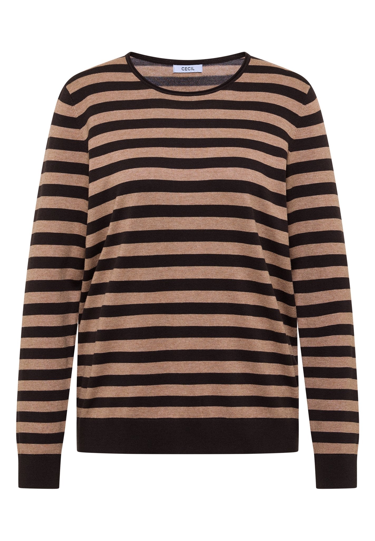 Cecil Damen Pullover Truffle B