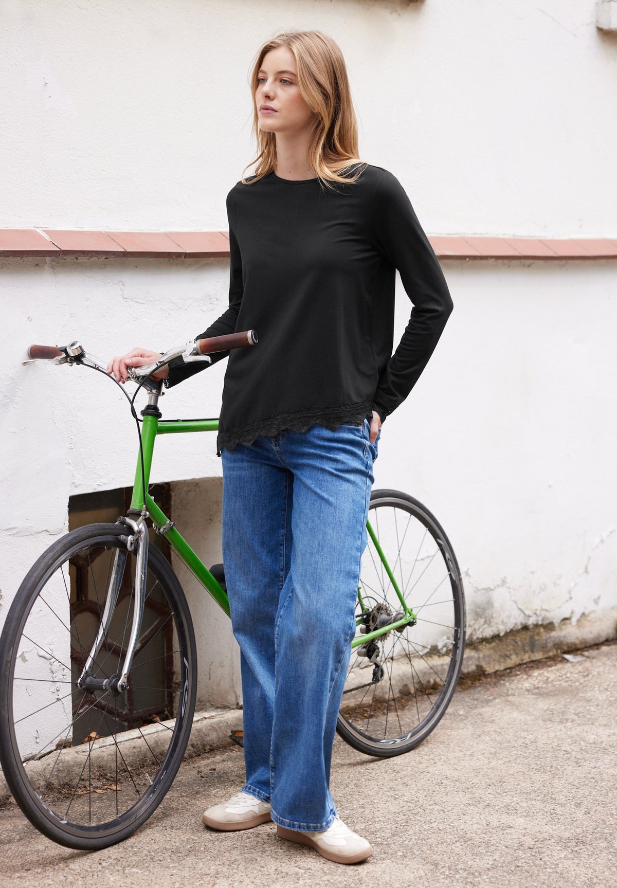 Street One Studio Damen T-Shirts Black