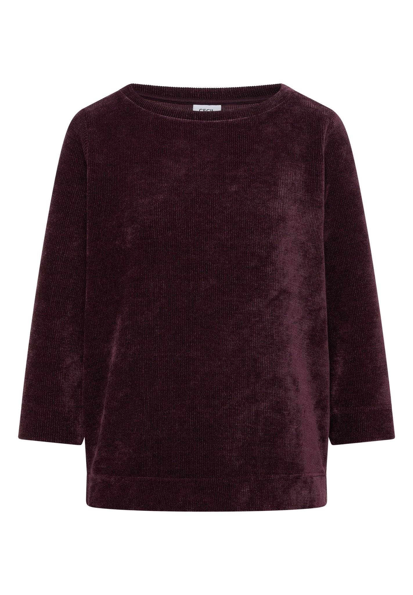 Cecil Damen T-Shirts Berry Red
