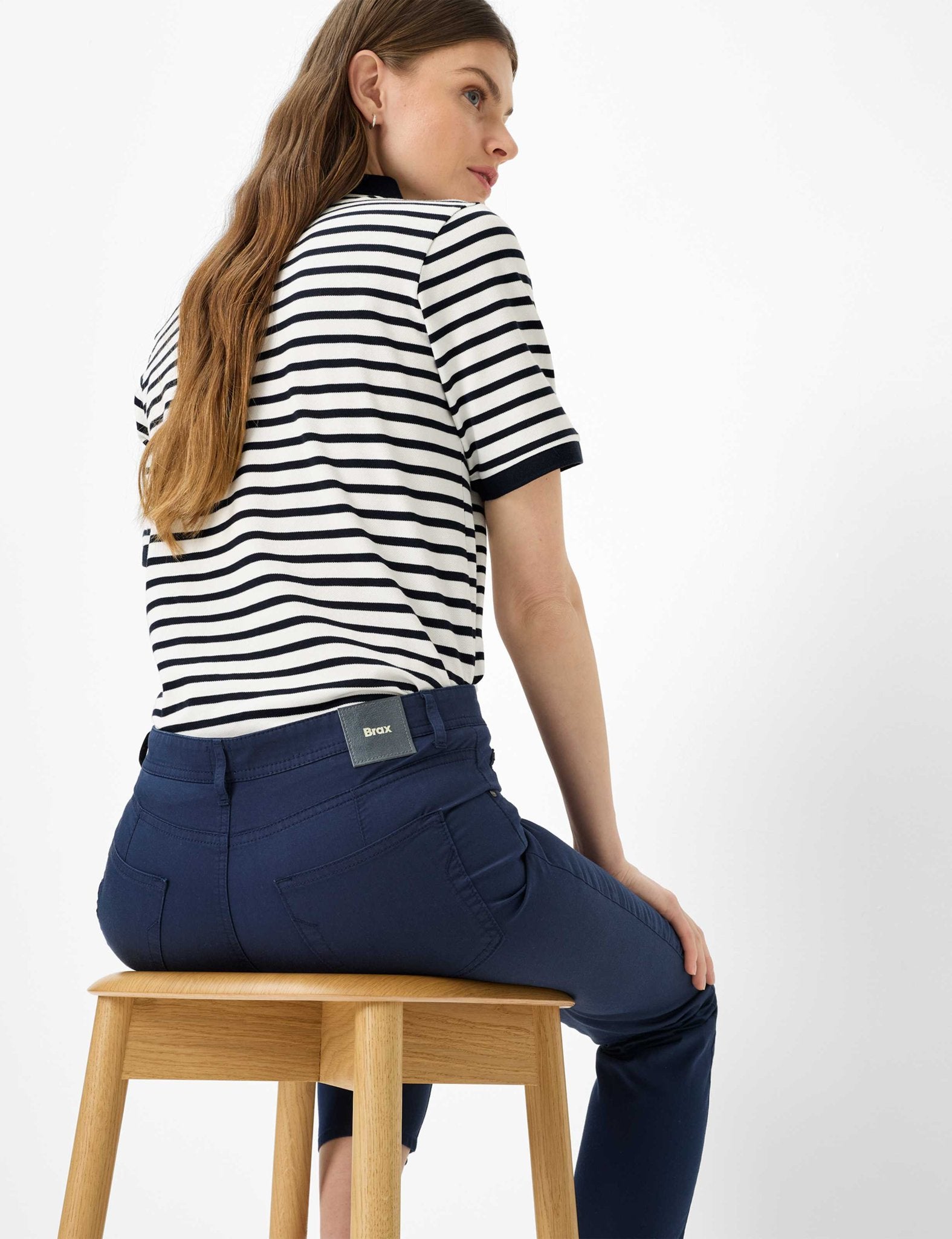 Brax Damen Hosen Navy