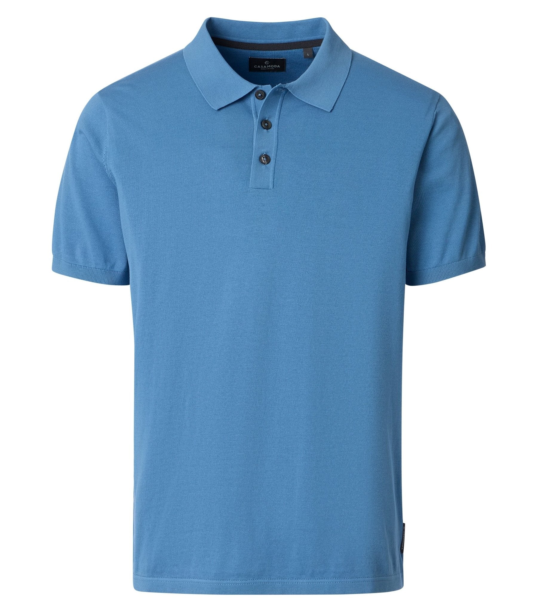 Casa Moda Herren Polo-Shirts Blau