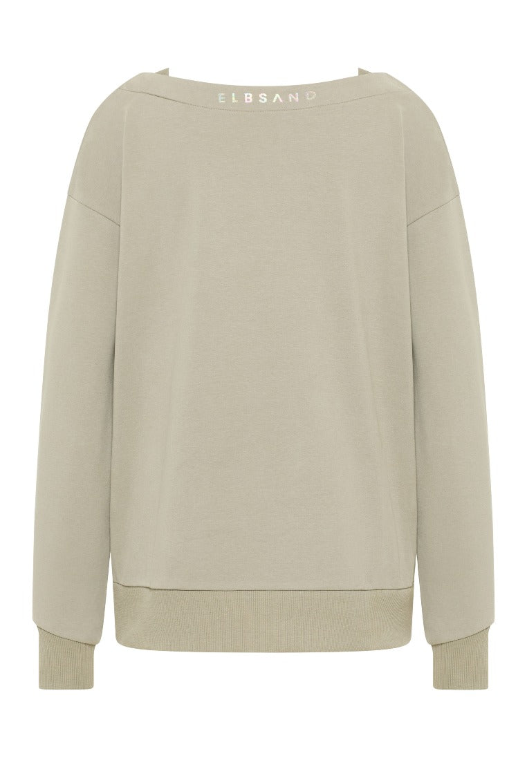 Elbsand Damen Sweatshirts Pale Fern