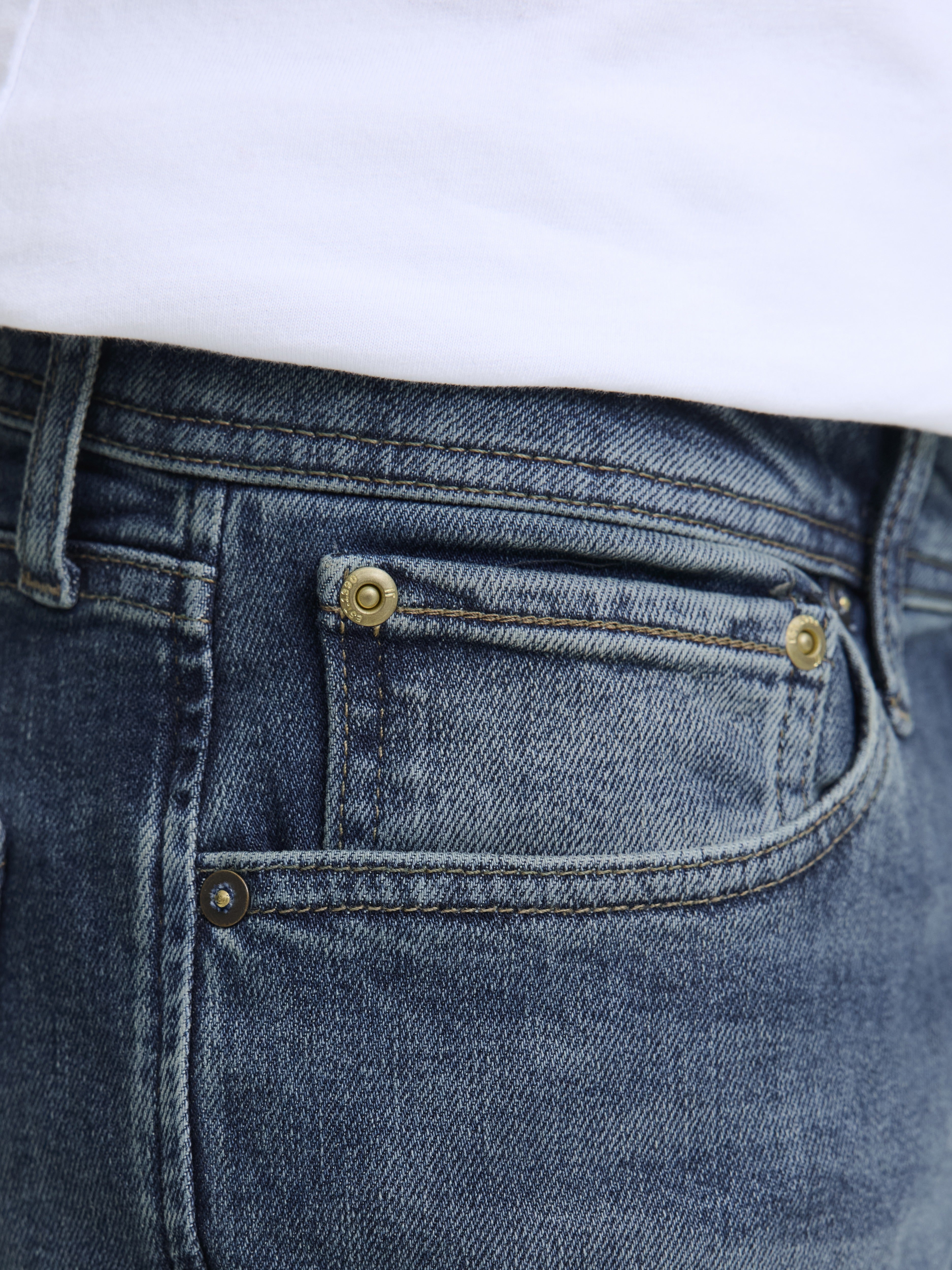 Jack & Jones Herren Jeans Blue Denim