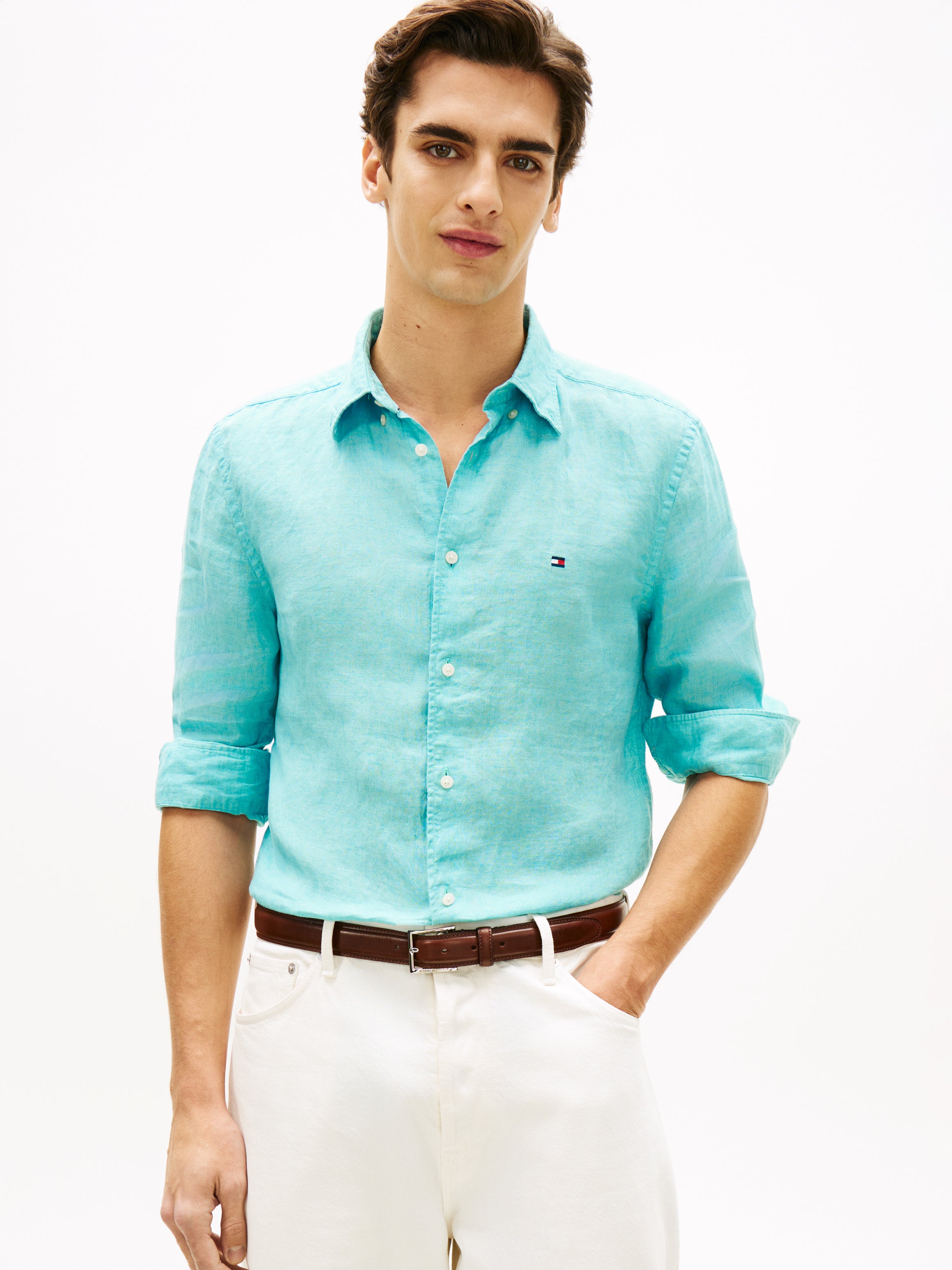 Tommy Hilfiger Herren Hemden Csr Blue