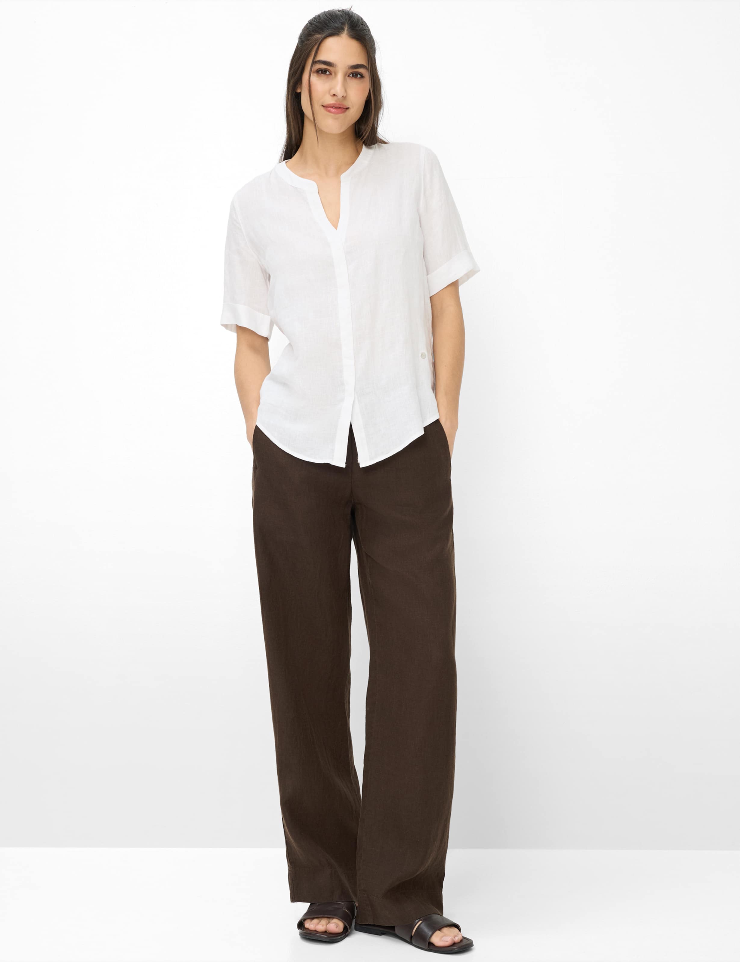 Brax Damen Blusen White