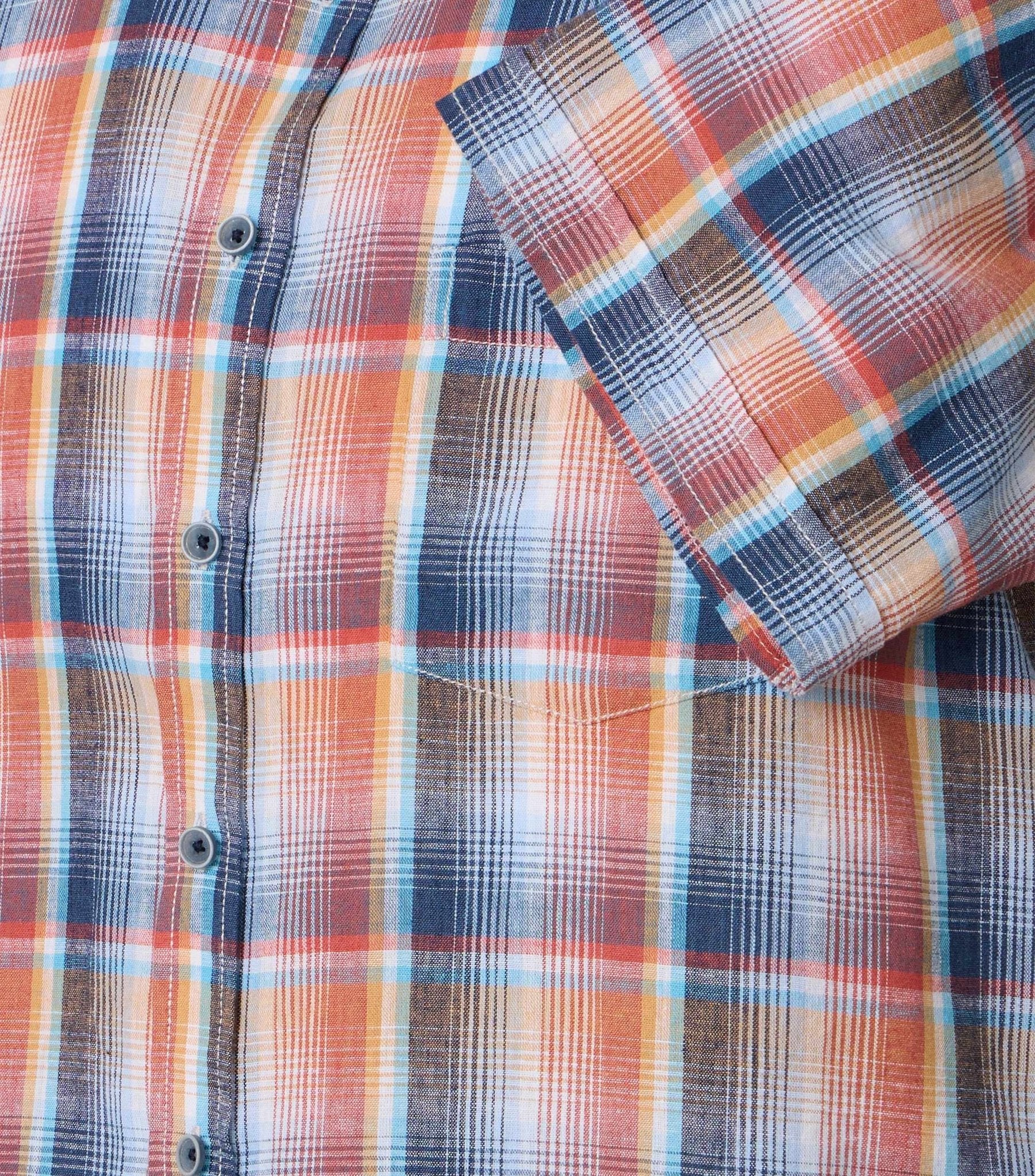 Casa Moda Herren Hemden kurz Orange