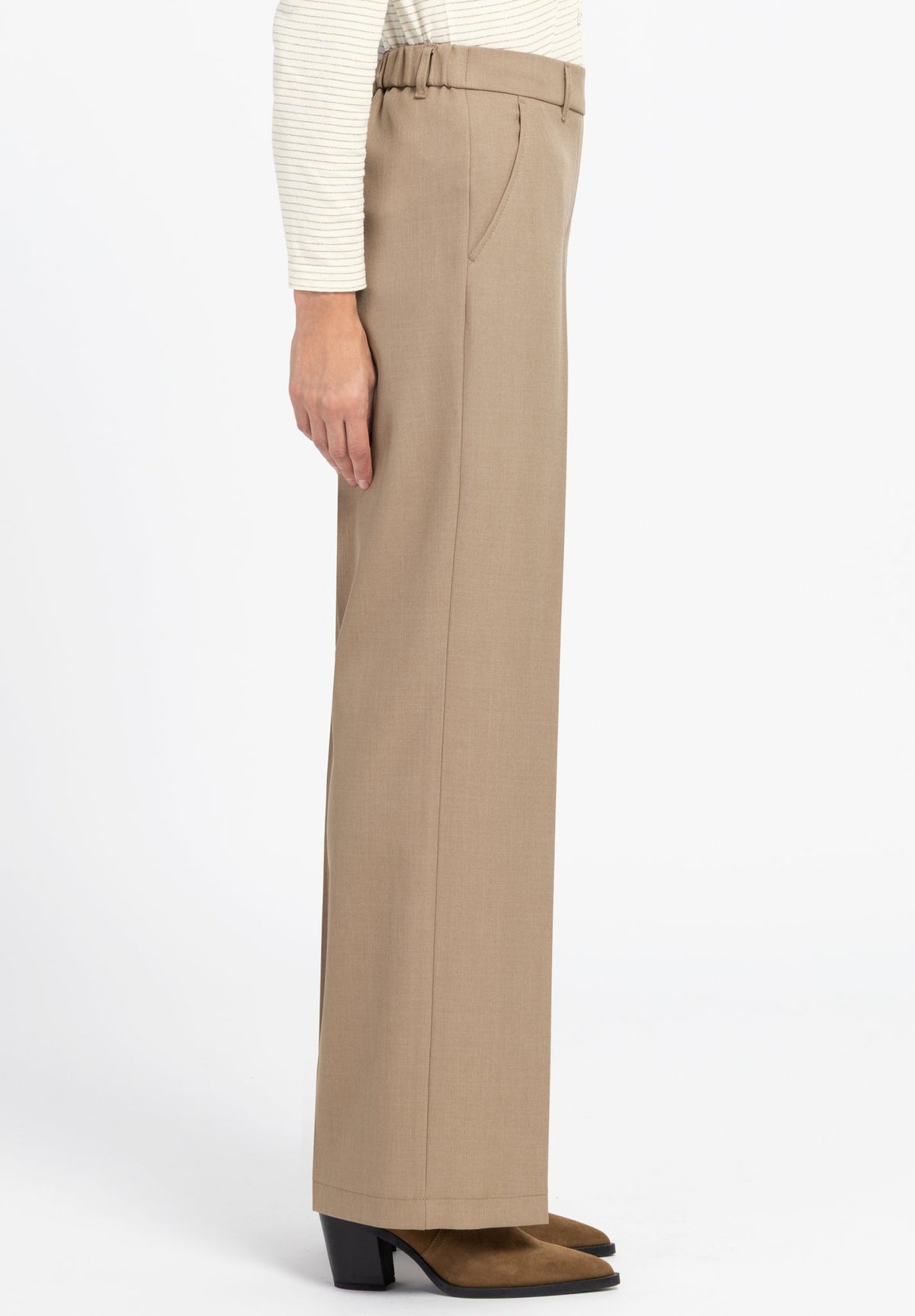 Bianca Damen Hosen Light Cognac Me