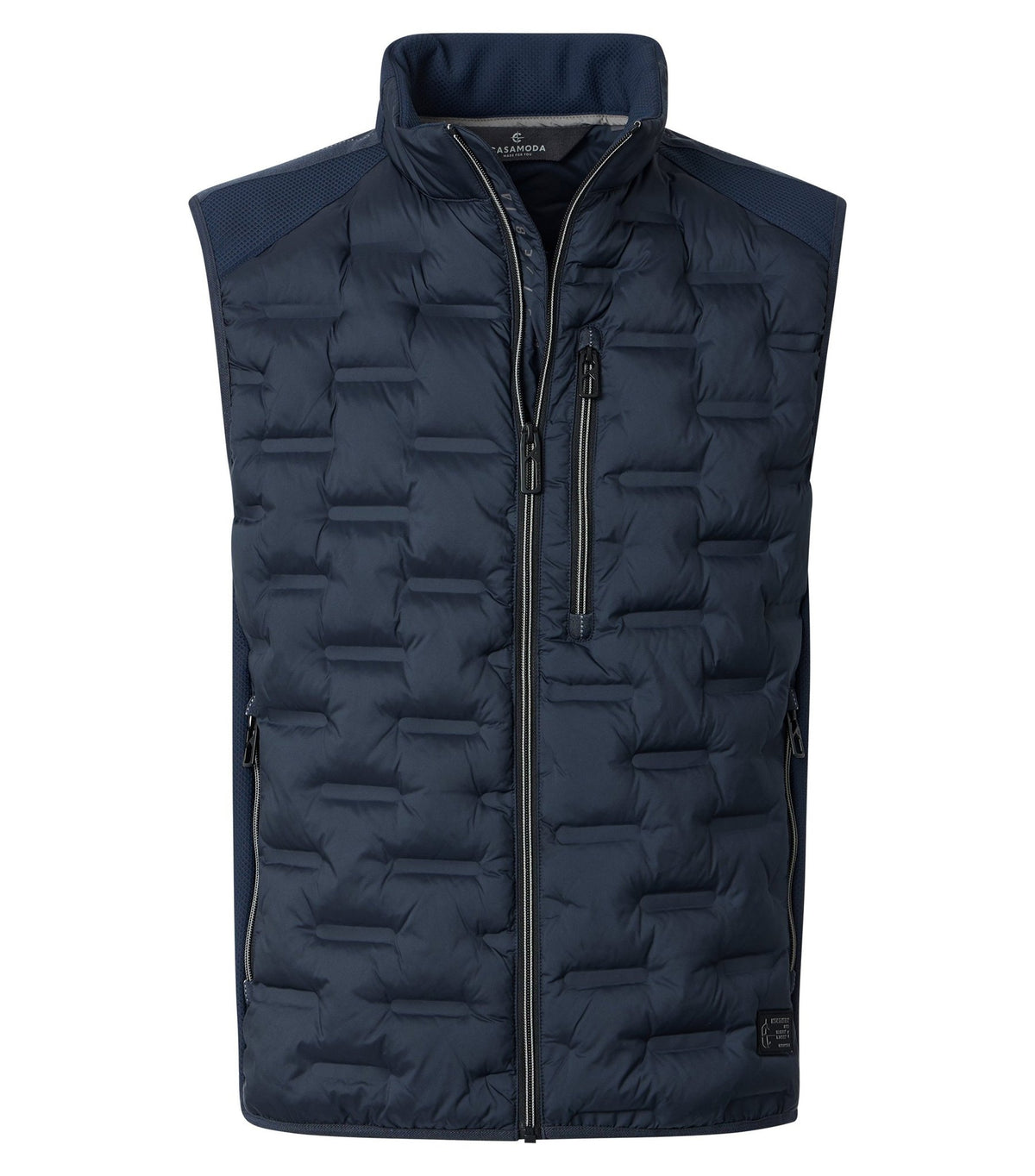 Casa Moda Herren Westen Blau