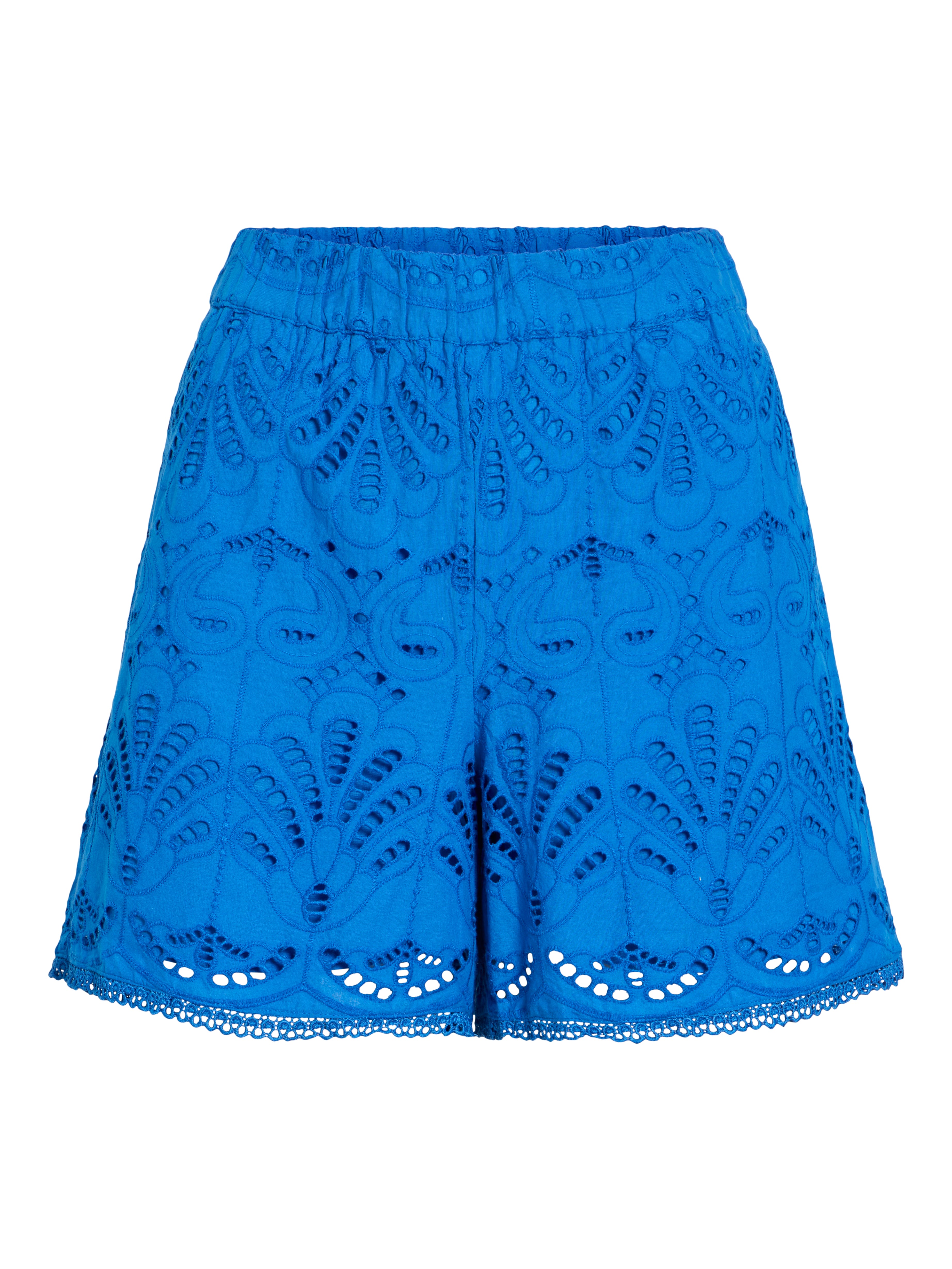 Vila Damen Shorts Victoria Blue