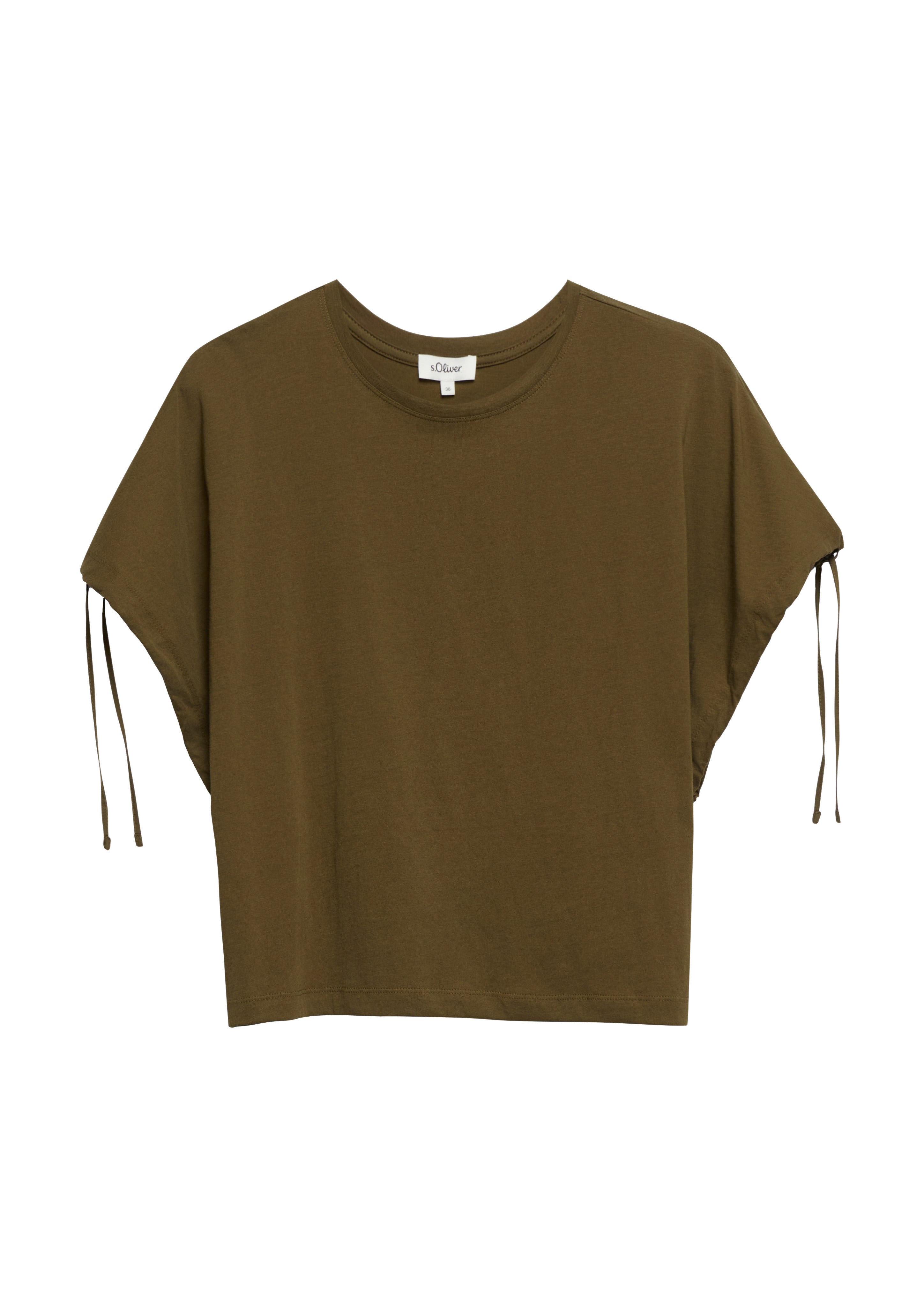 S. Oliver red Damen T-Shirts Brown