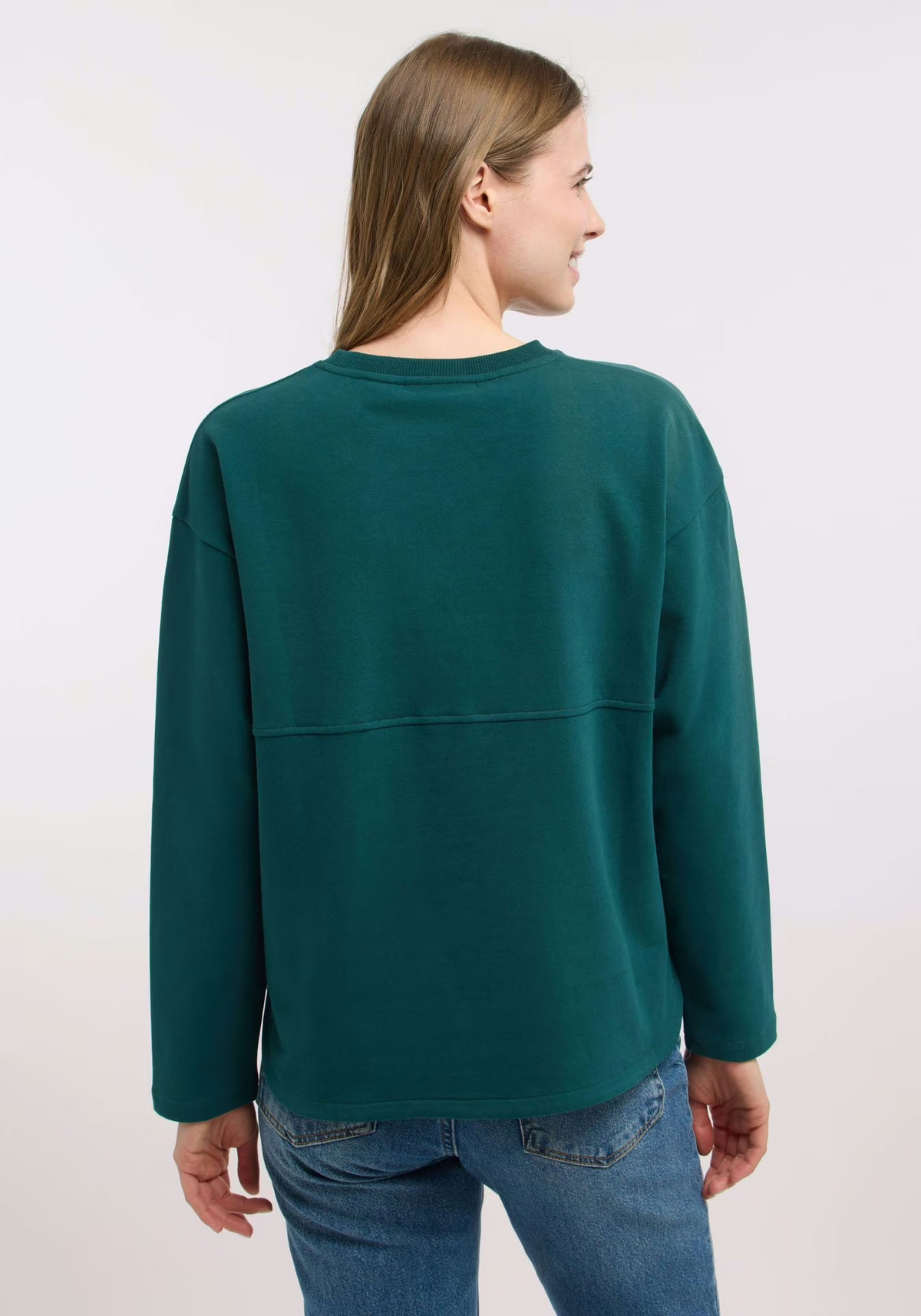 Elbsand Damen Sweatshirts Dark Ivy