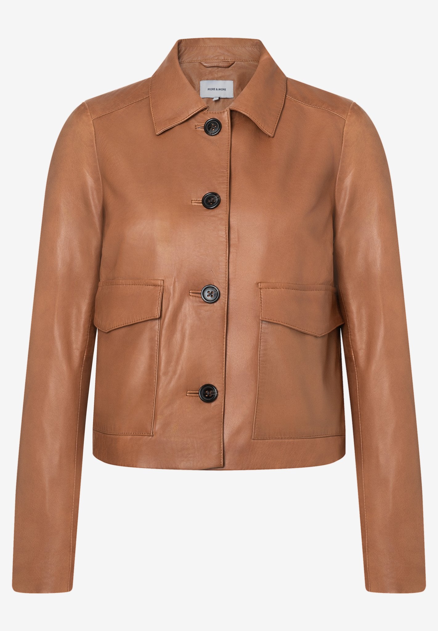 More & More Damen Lederjacken Cinnamon