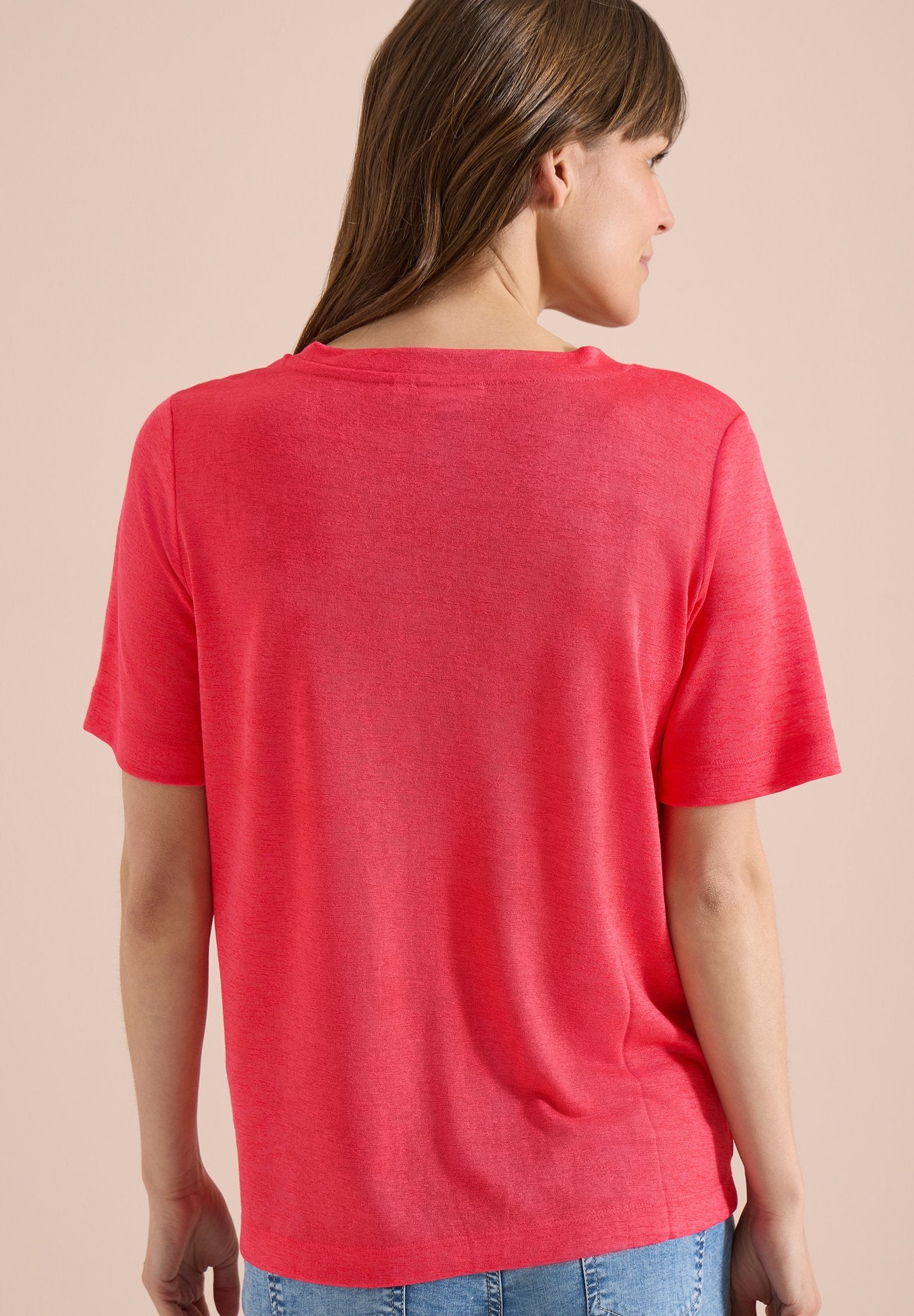 Cecil Damen T-Shirts Fresh Red