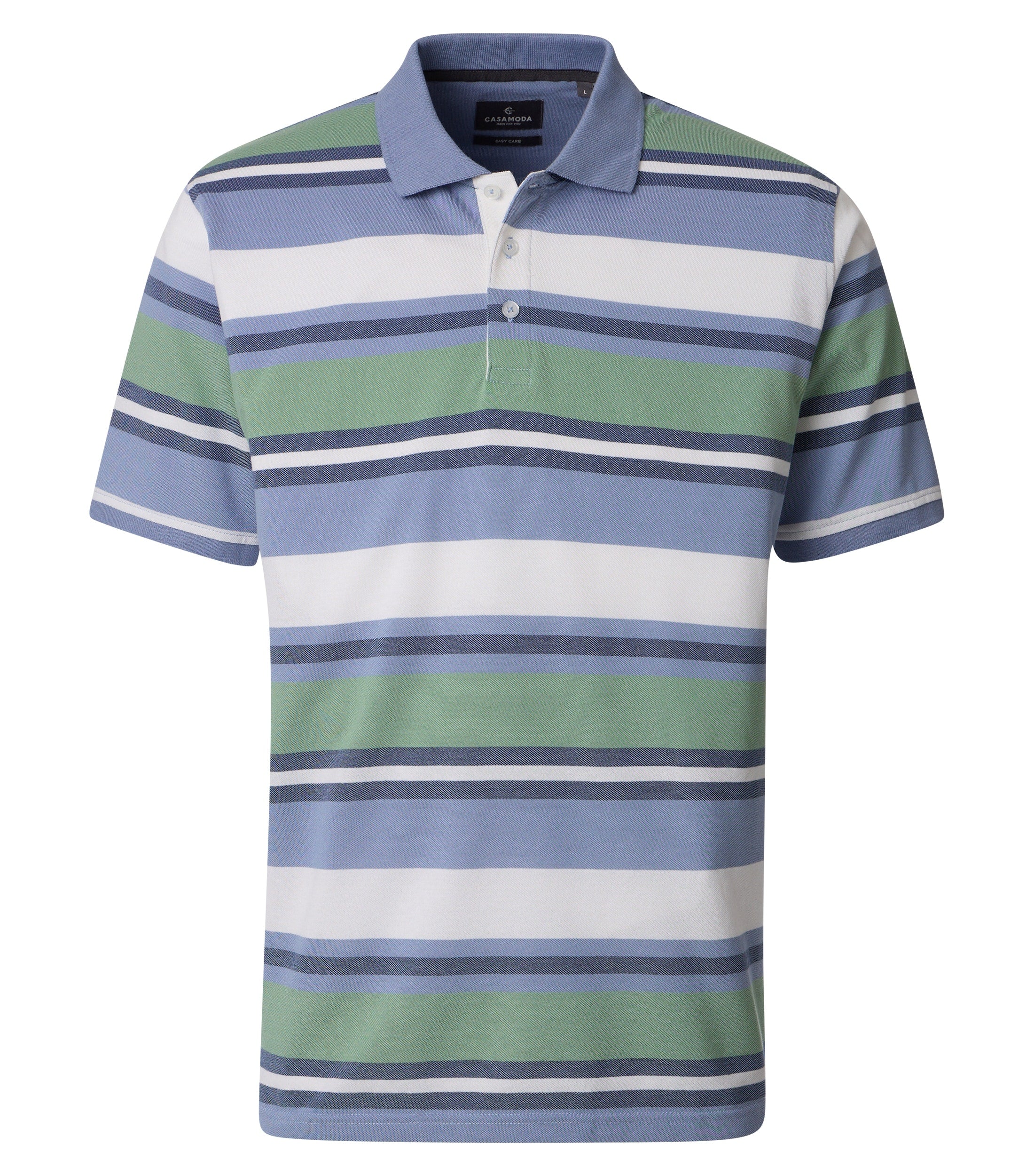 Casa Moda Herren Polo-Shirts Aqua Bis Pe