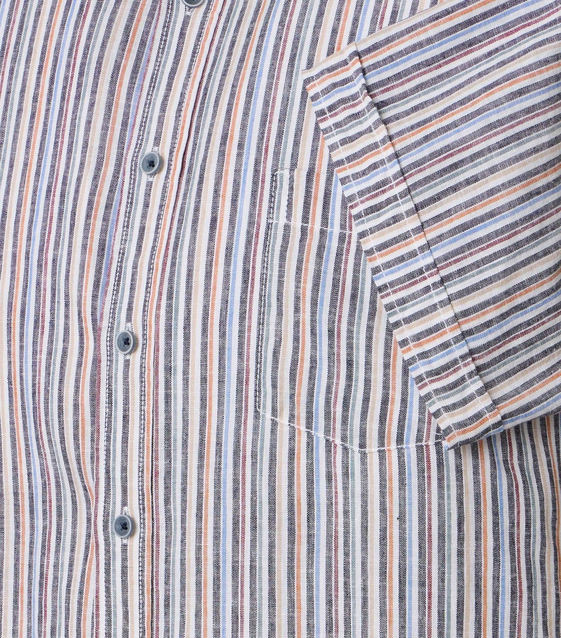 Casa Moda Herren Hemden kurz Blau