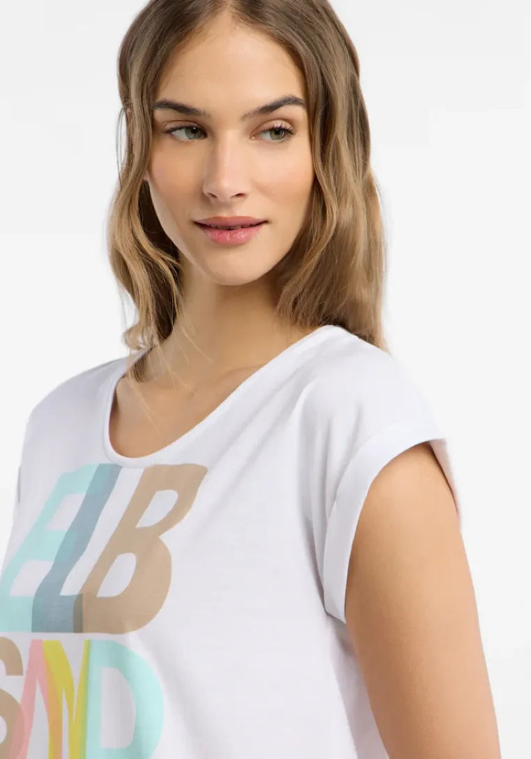 Elbsand Damen T-Shirts Papaya Mel