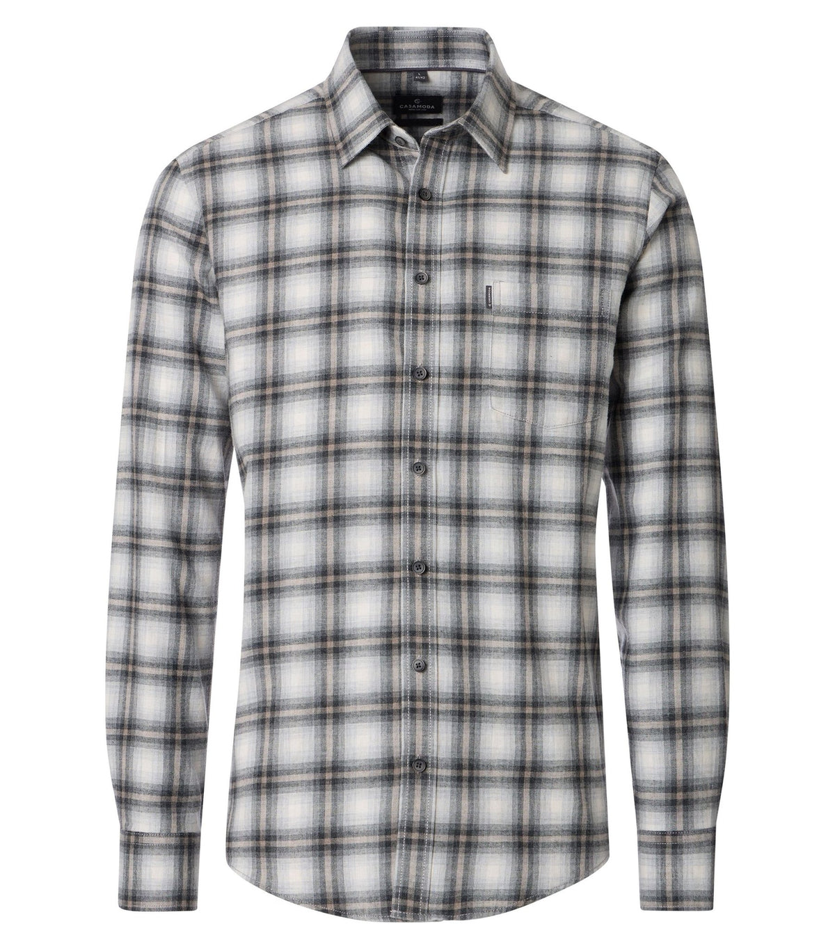 Casa Moda Herren Hemden Anthrazit