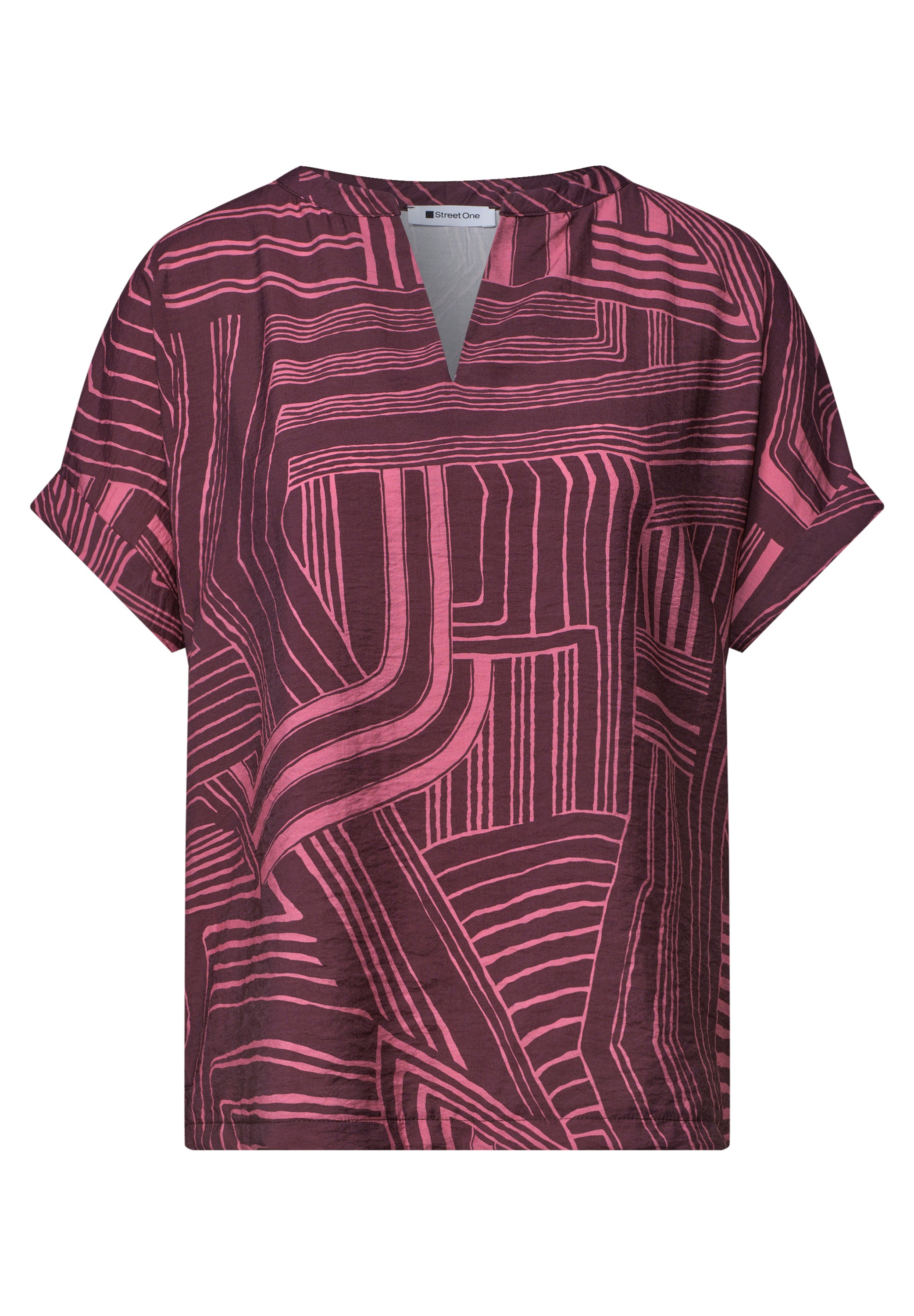 Street One Damen T-Shirts Blush Ber