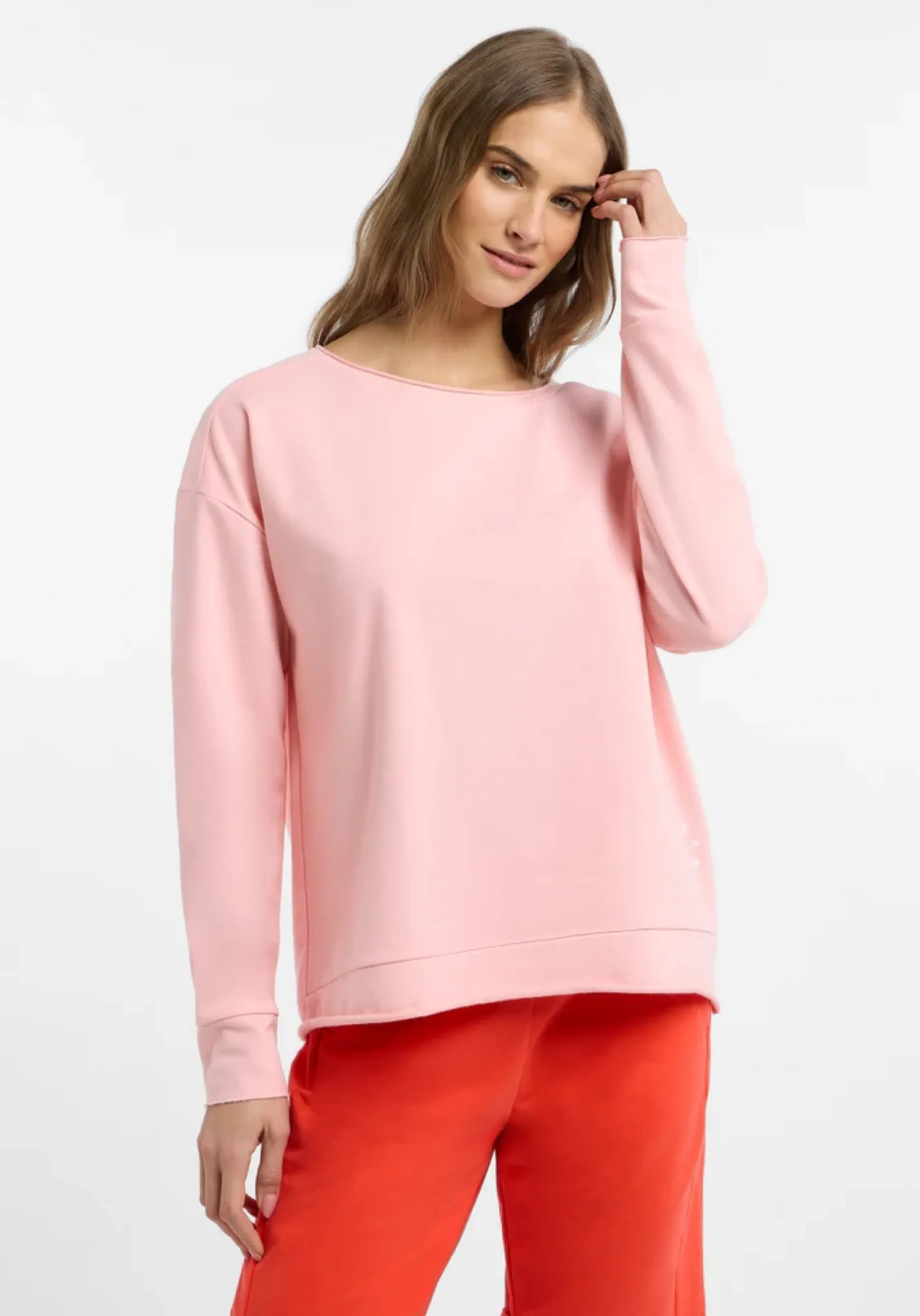 Elbsand Damen Sweatshirts Papaya