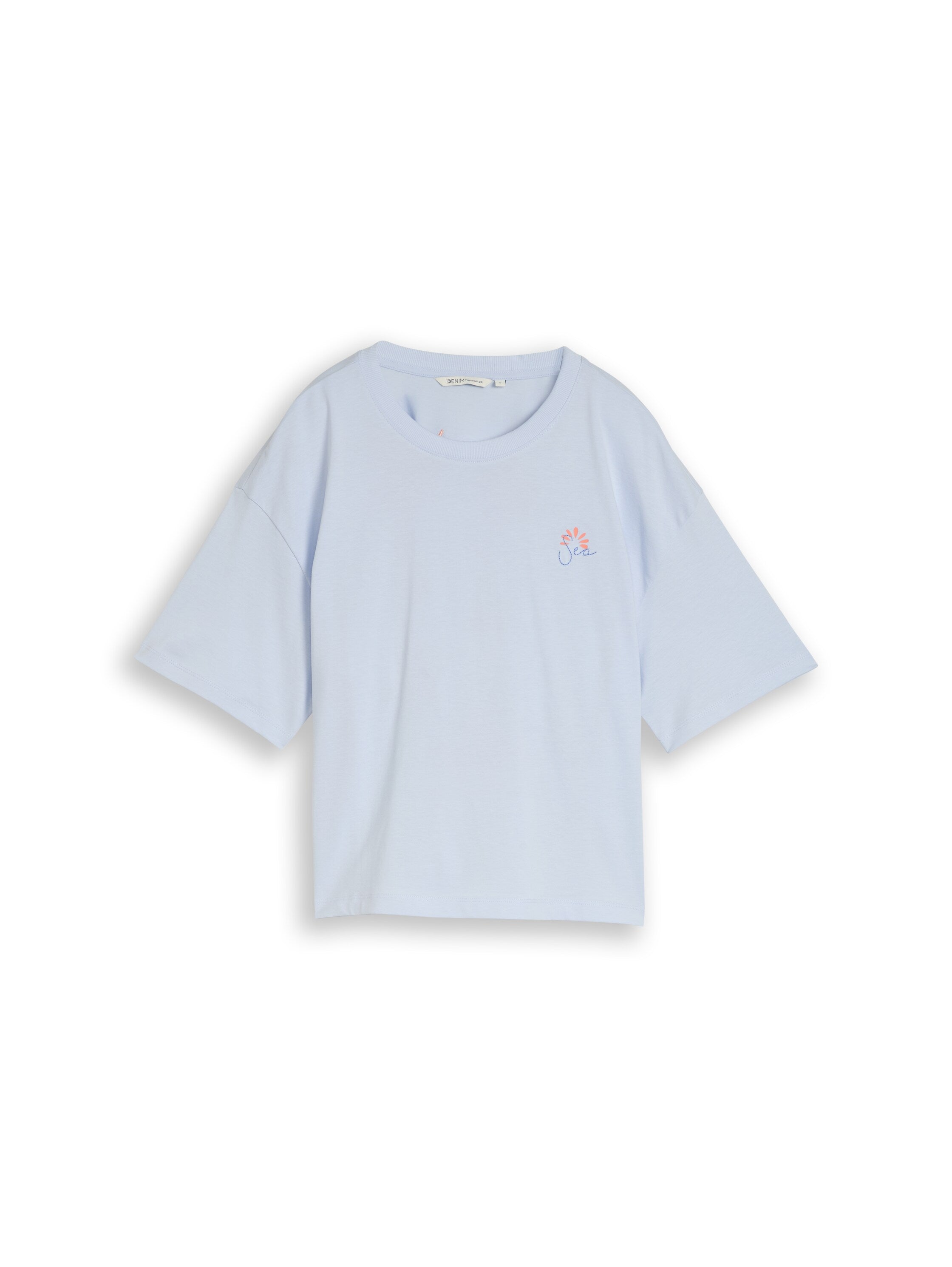 Tom Tailor denim Damen T-Shirts Mountain Sky Bl