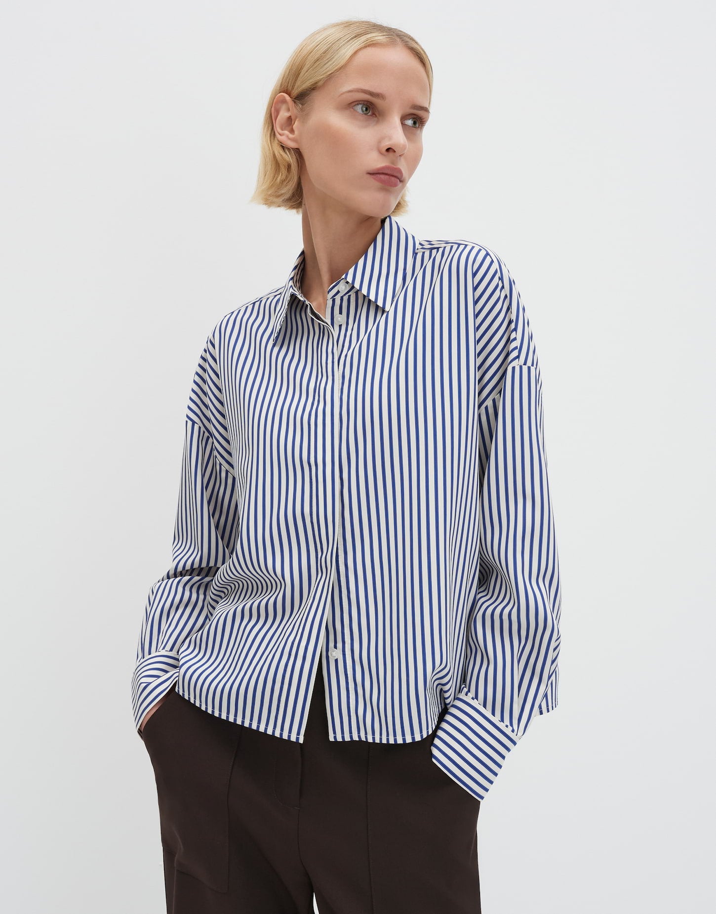 Someday Damen Blusen Electric Blue