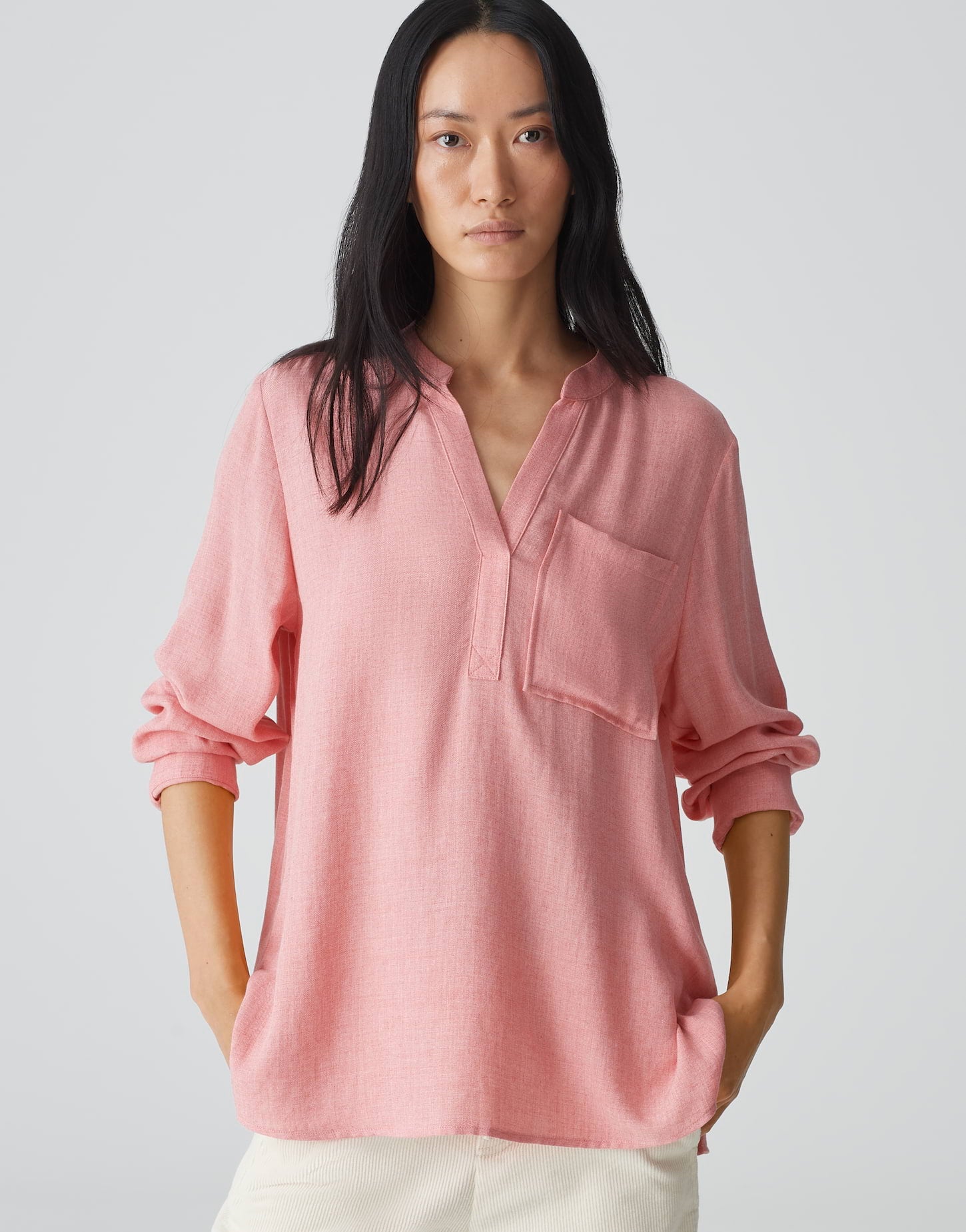 Opus Damen Blusen Mellow Rose