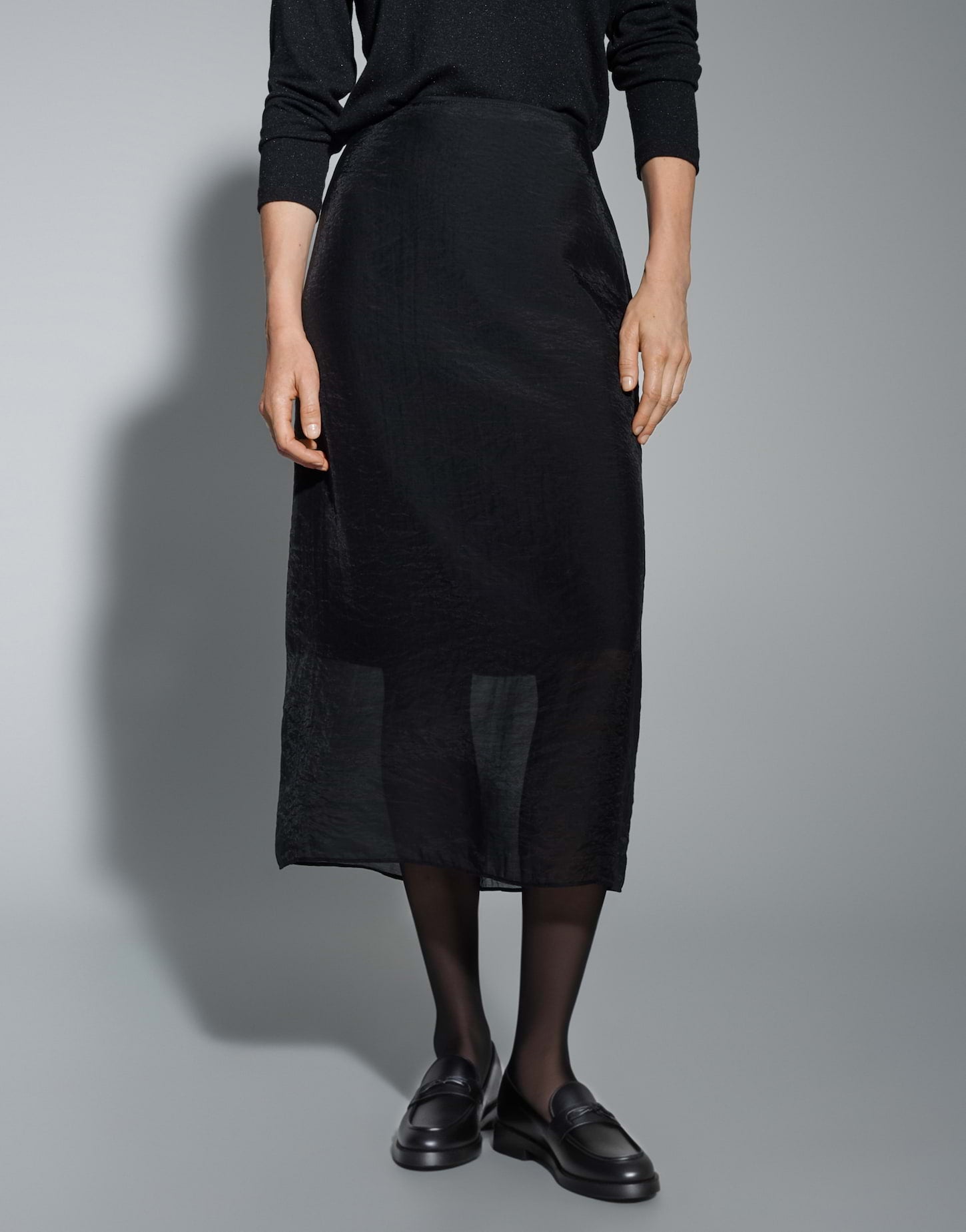 Opus Damen Rock Black