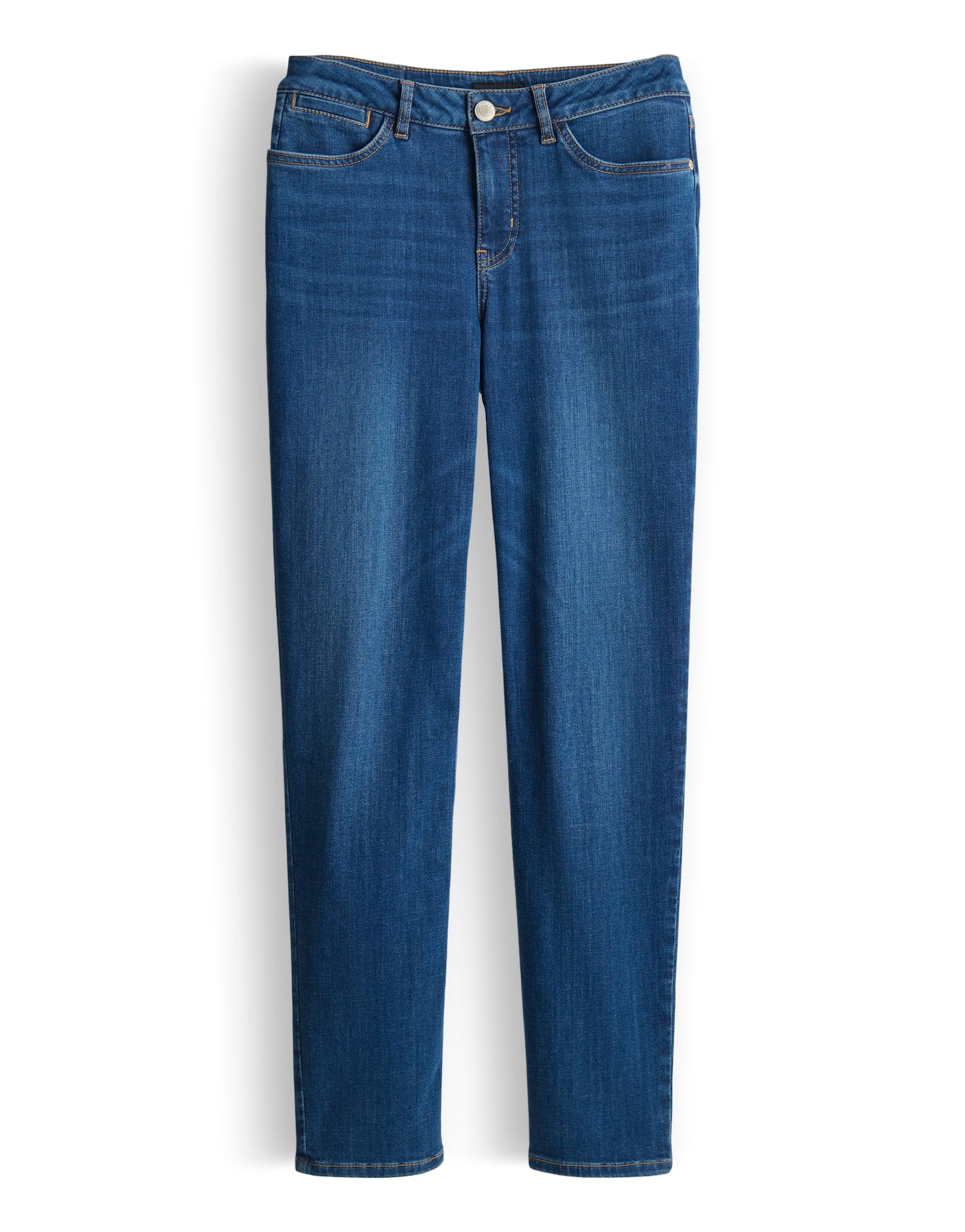Opus Damen Jeans Strong Blue