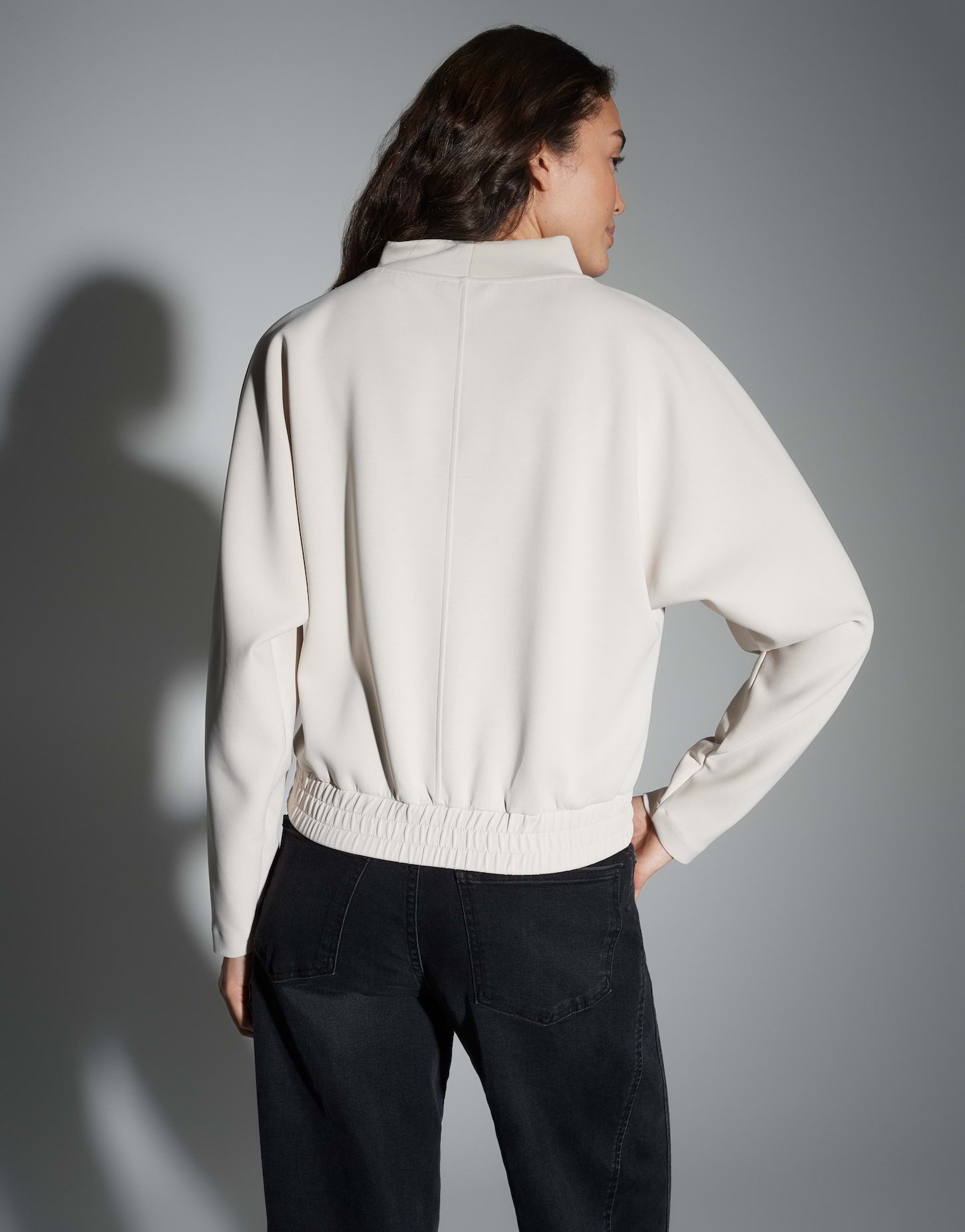 Opus Damen Sweatshirts Ivory
