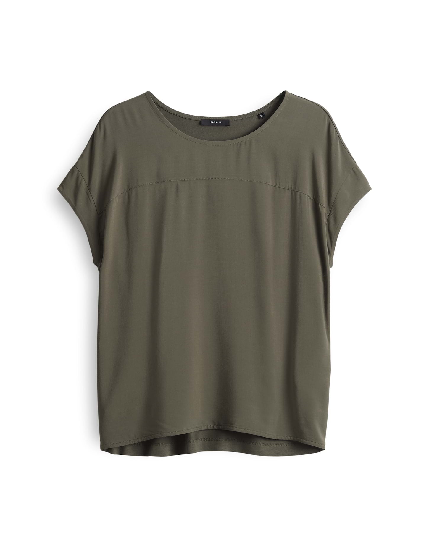 Opus Damen T-Shirts Olive Leaf
