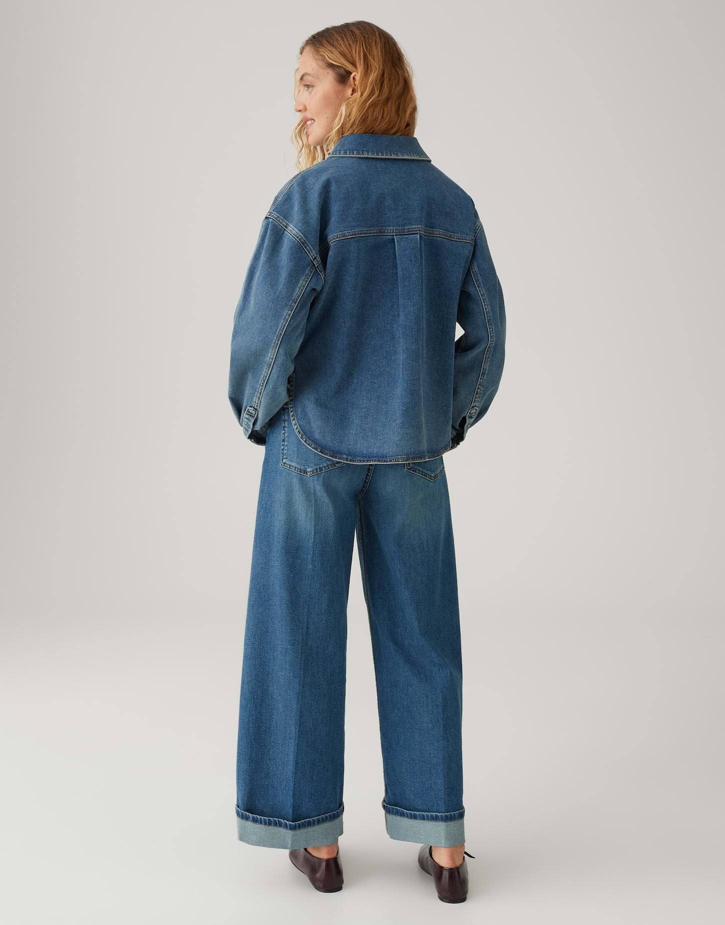 Opus Damen Blusen Mid Joyful Blue