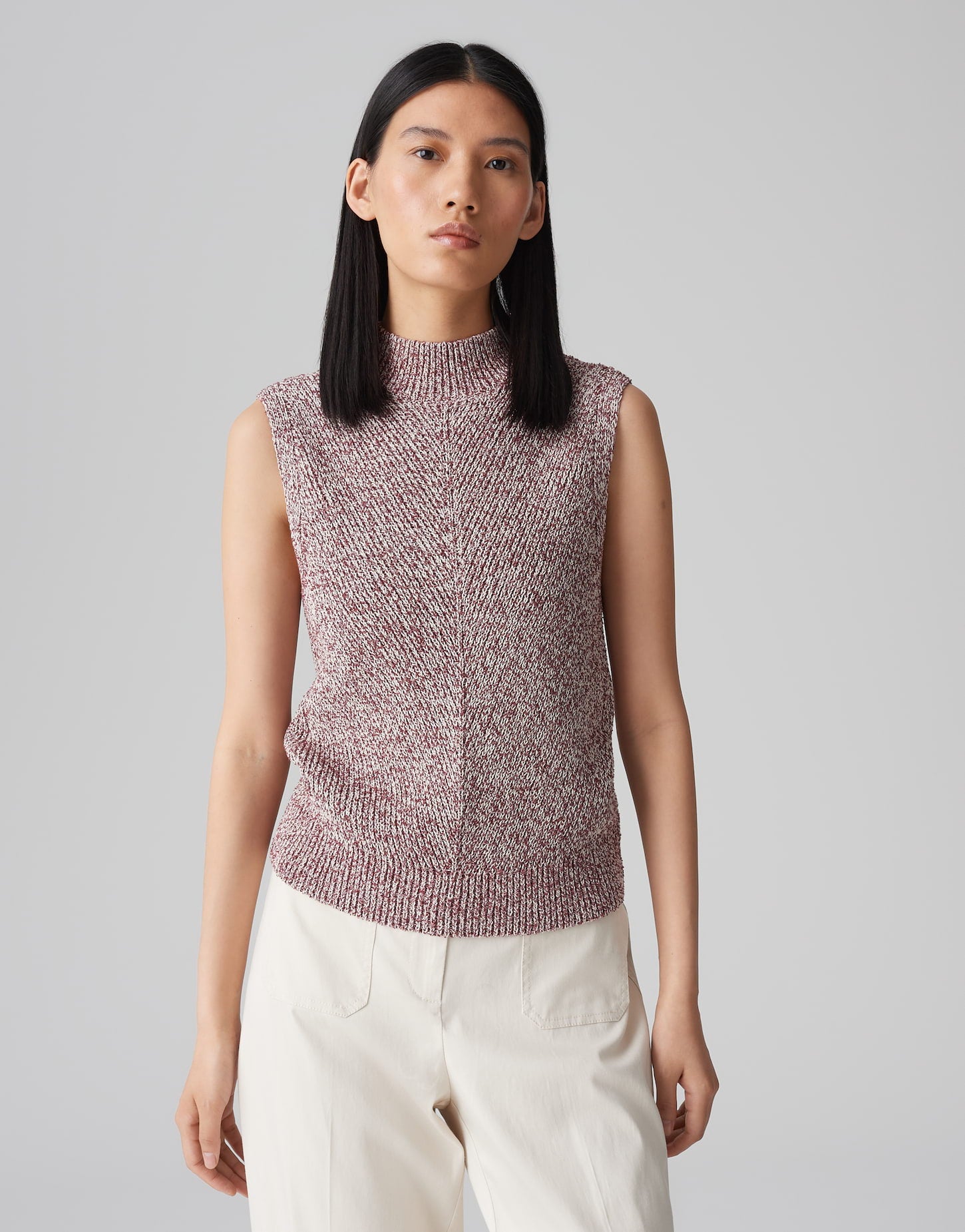 Opus Damen Pullover Cassis