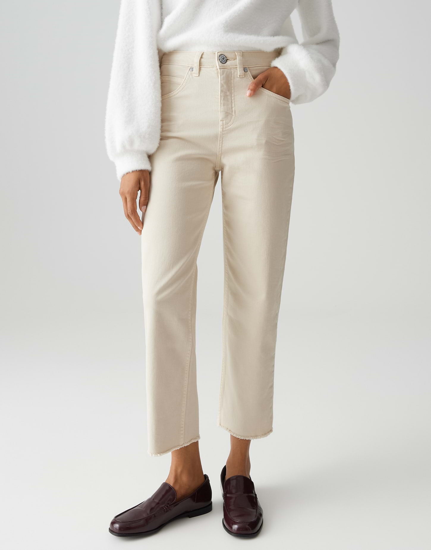 Opus Damen Jeans Natural Glaze