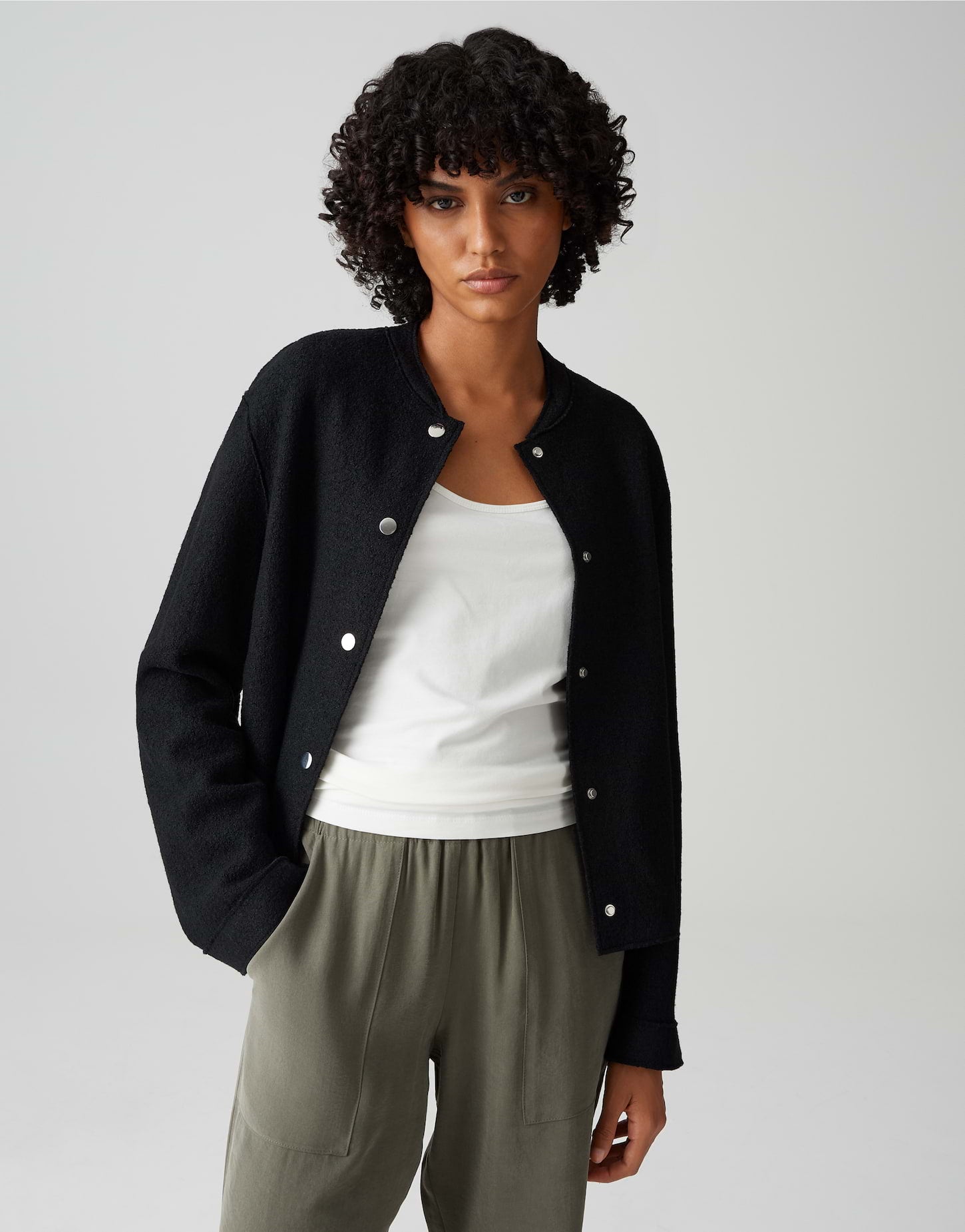 Opus Damen Jacken Black