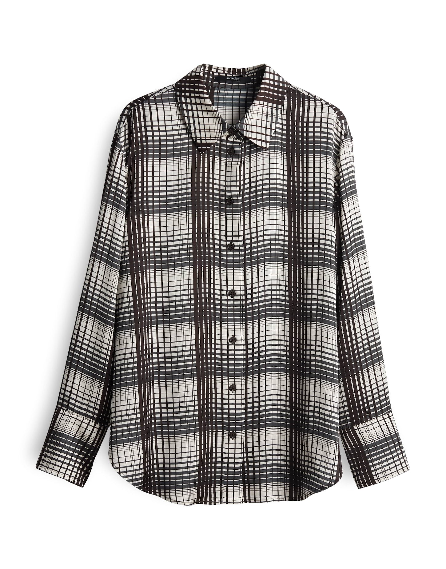 Someday Damen Blusen Steel Blue