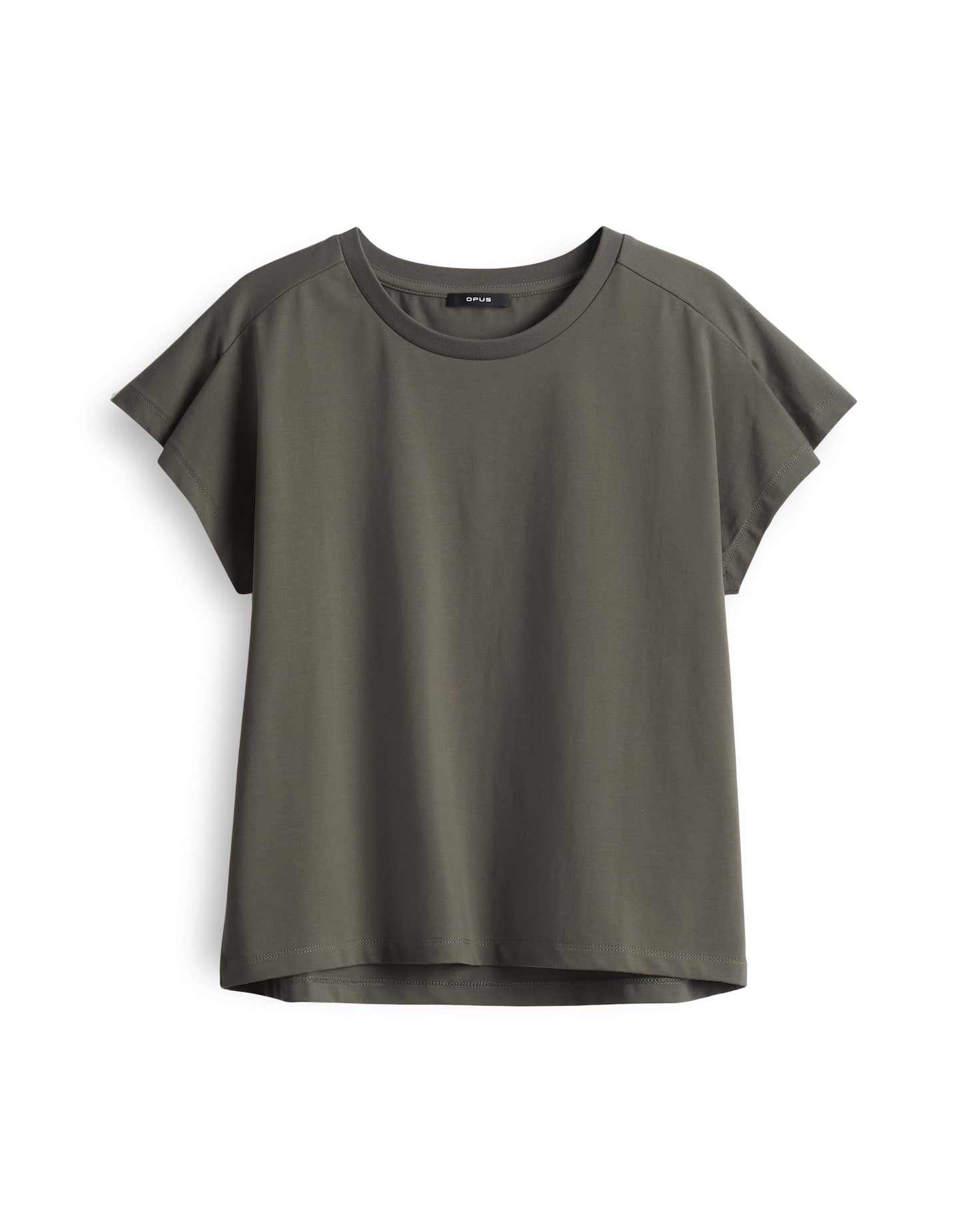 Opus Damen T-Shirts Olive Leaf