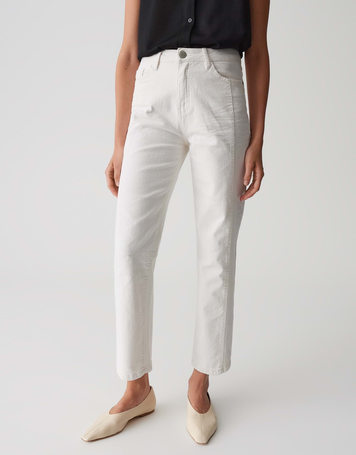 Opus Damen Jeans Milk